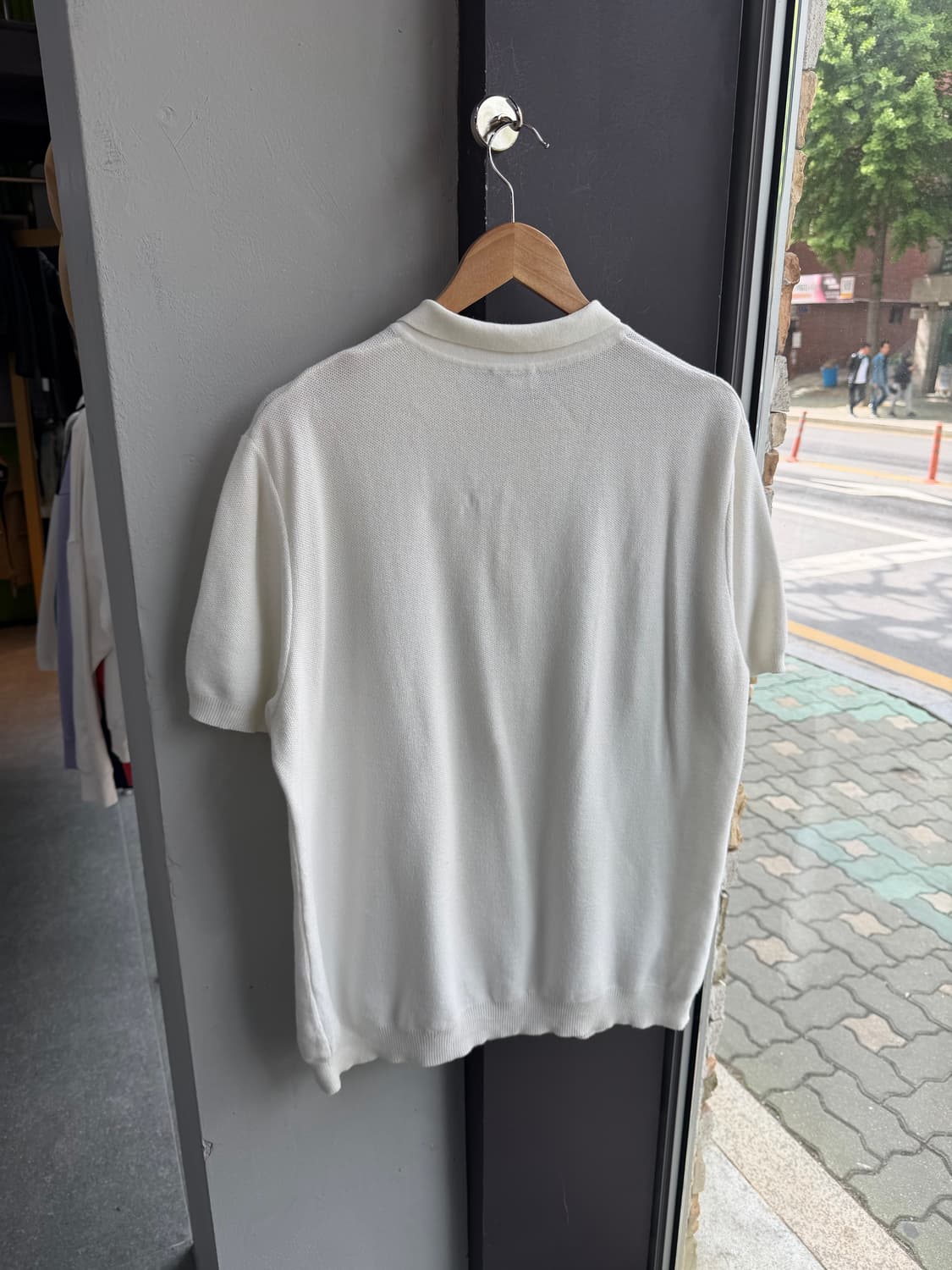 L/ 선스펠 울 니트 폴로 반팔 상품이미지5