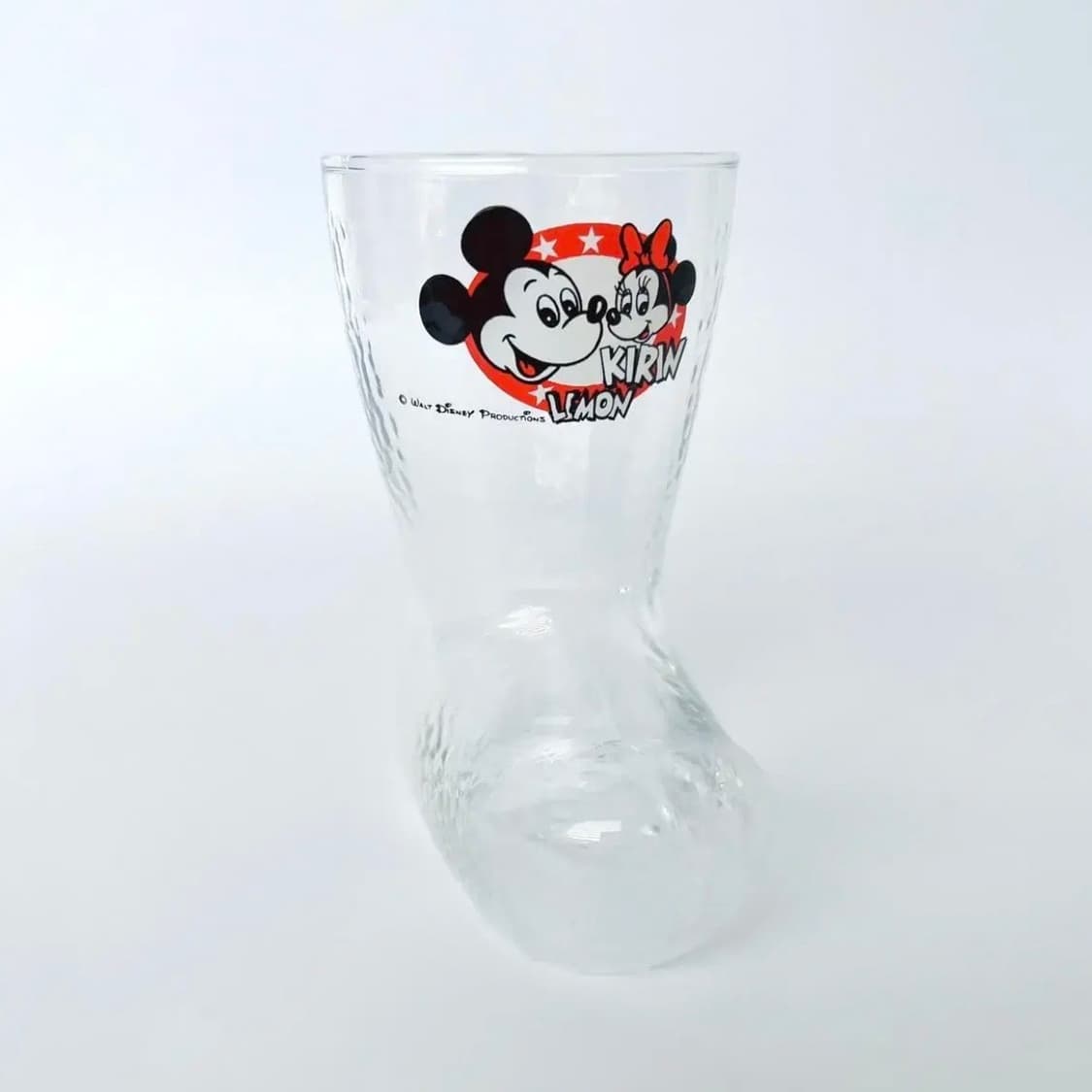 빈티지 레트로 고전 디즈니 미키마우스 커플 글라스 유리컵 화병 일본소품 상품이미지6