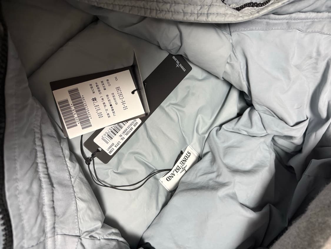 스톤아일랜드 크링클랩스 후드 롱 패딩 상품이미지6