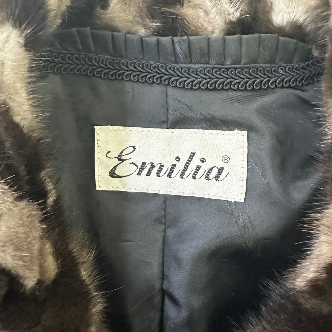 실측확인 대명 밍크 코트 자켓 0319D 상품이미지2