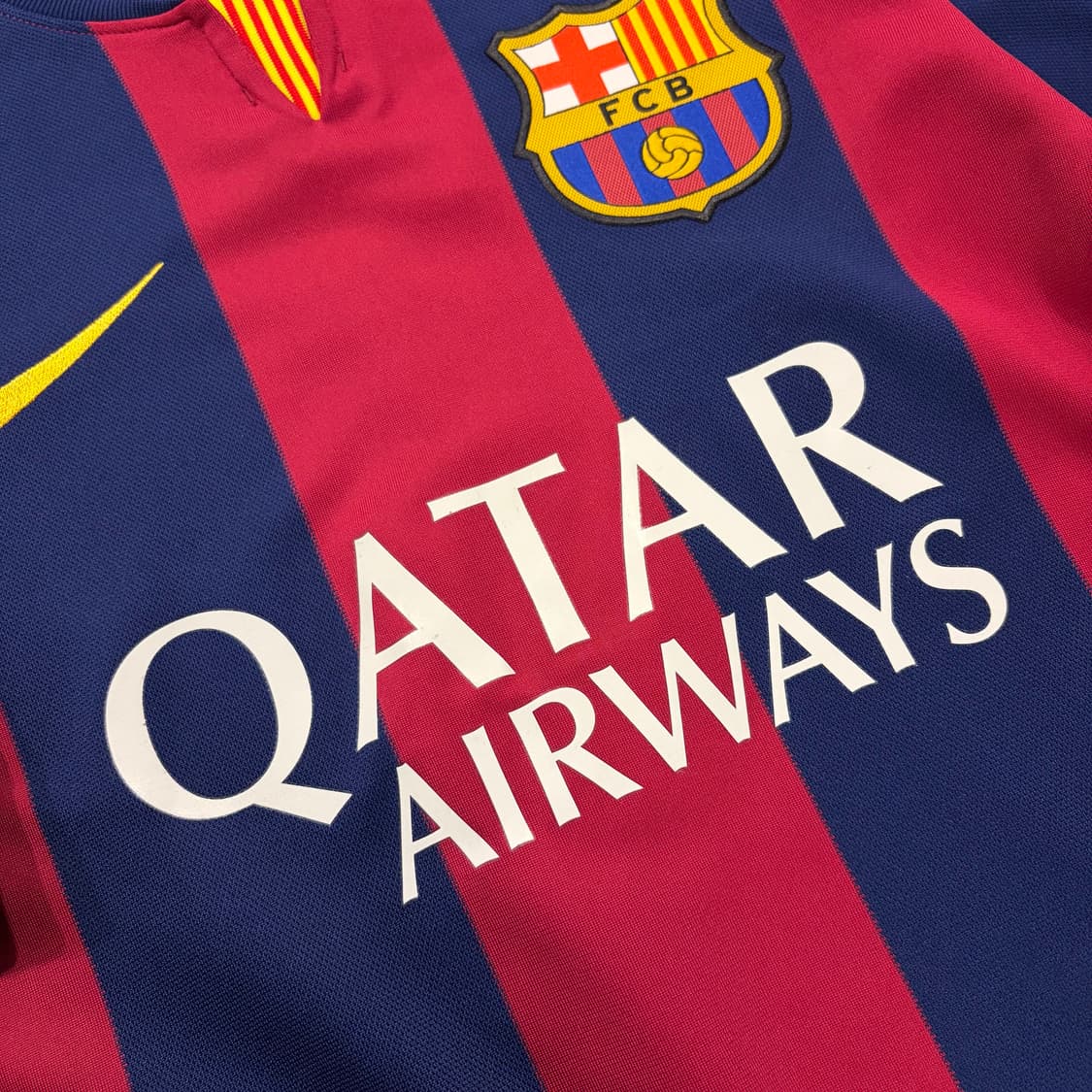 [M] 14-15 나이키 바르셀로나 수아레즈 9번 유니폼 반팔 C611 상품이미지5