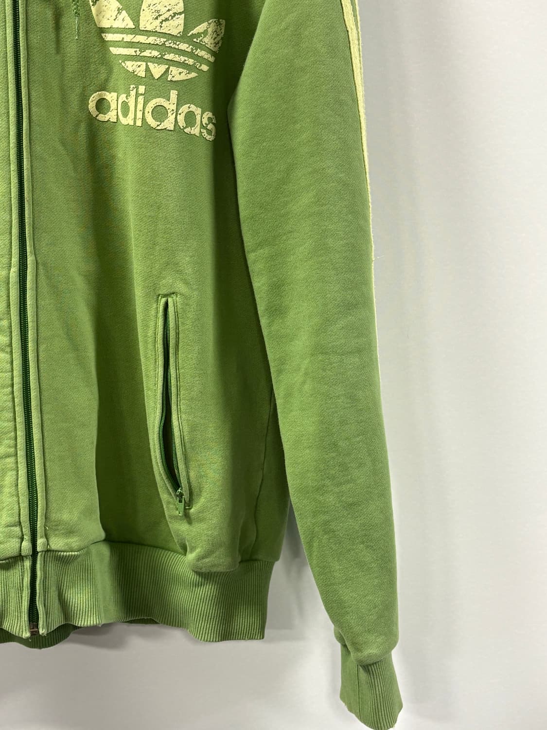 아디다스 90's 올드스쿨 말차 후드집업 상품이미지6