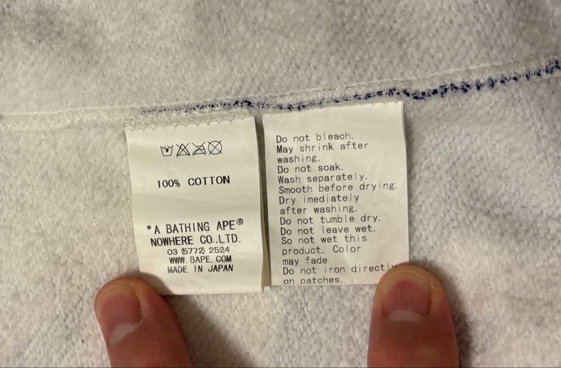 베이프 스타 패턴 샤크 후드 집업 상품이미지4