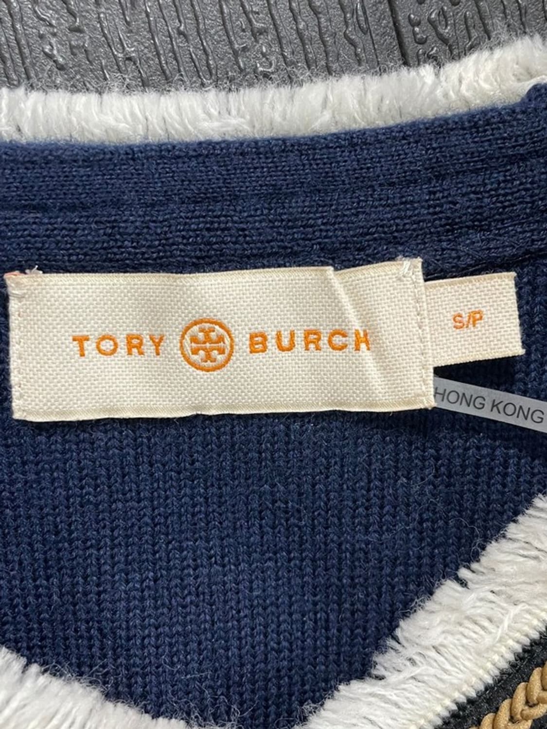 토리버치 켄드라 프린지 스웨터 코트 가디건 S/P 상품이미지3