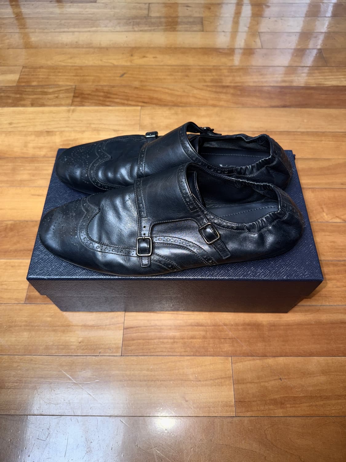 Shuffle double monk strap shoes [10] 상품이미지5