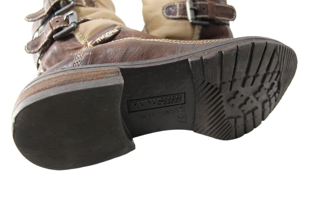 MANAS 엔지니어드 레더 부츠 상품이미지5