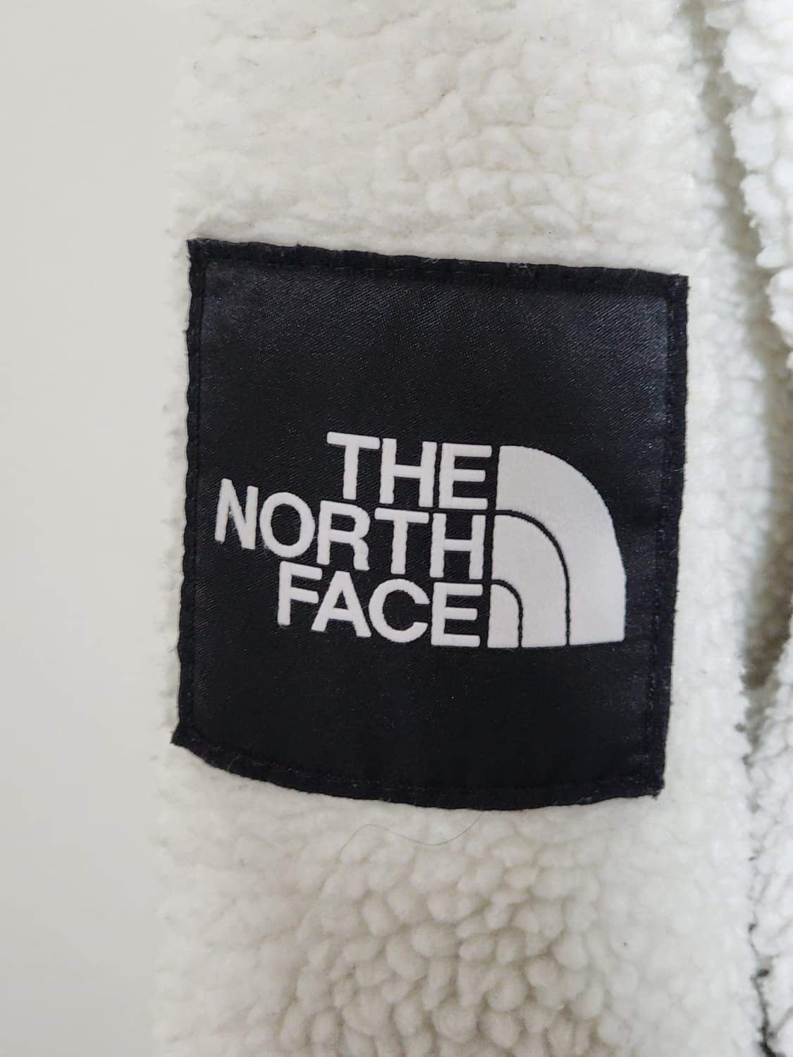 노스페이스 플리스 점퍼 화이트 뽀글이 빅사이즈 후리스 자켓  상품이미지6