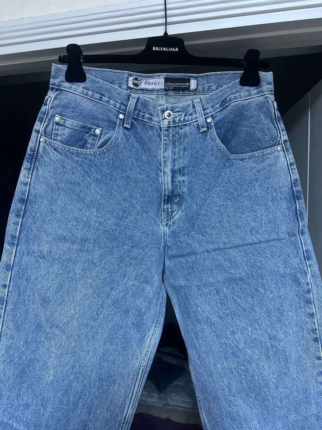 [31X30] 리바이스 실버탭 배기 데님 팬츠 중청 상품이미지2