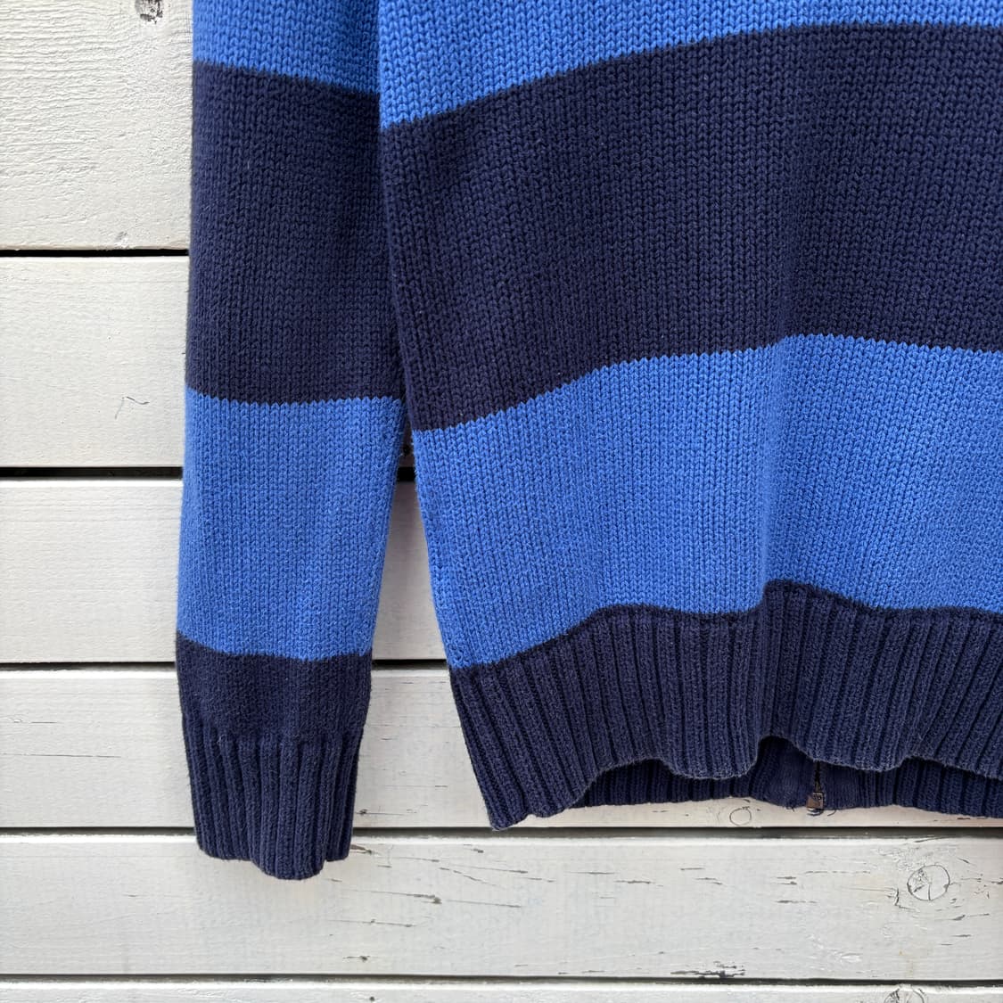 Polo 폴로 스트라이프 니트 집업 상품이미지6