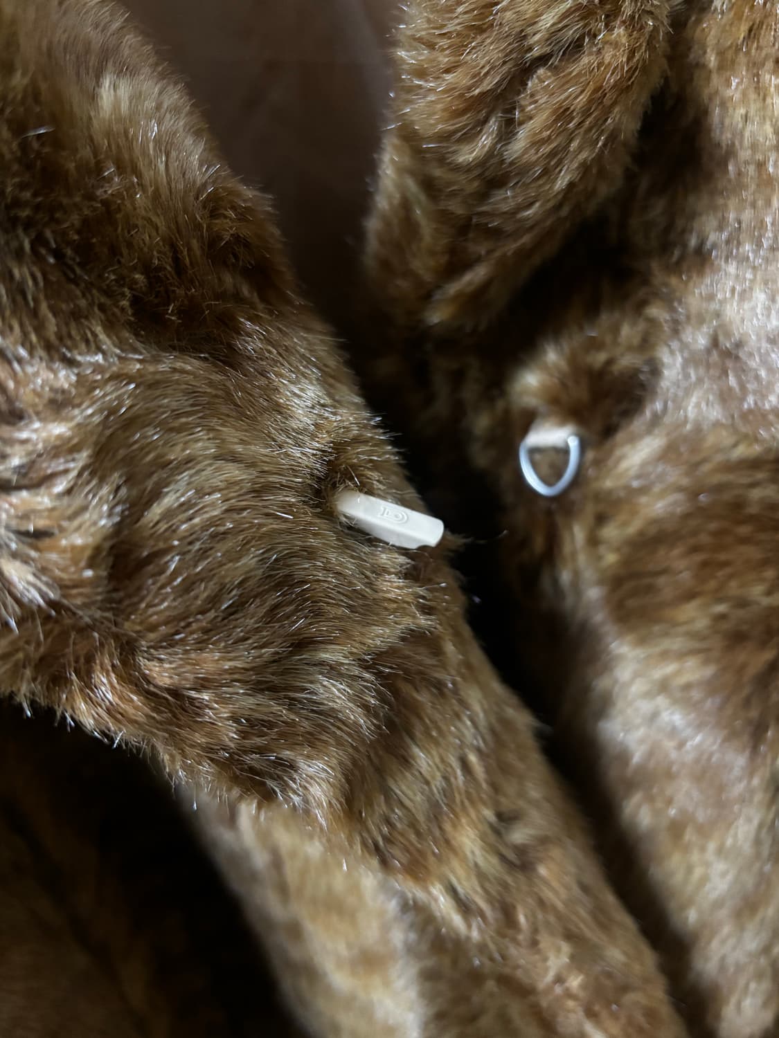 브라운 퍼 자켓(착샷) 상품이미지7