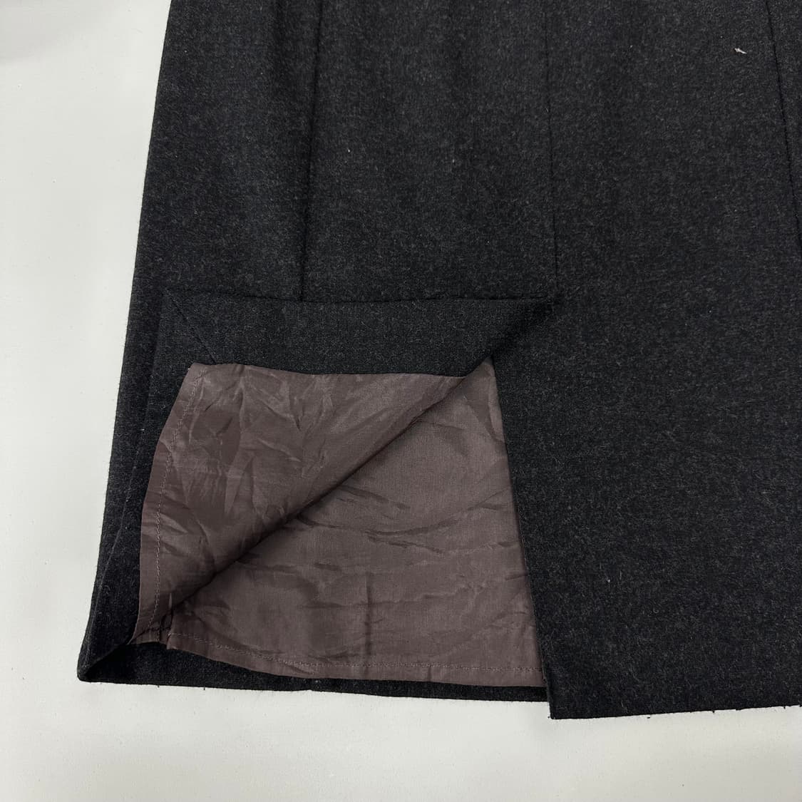 에트로 스펠 로고 울캐시미어 스커트 상품이미지6