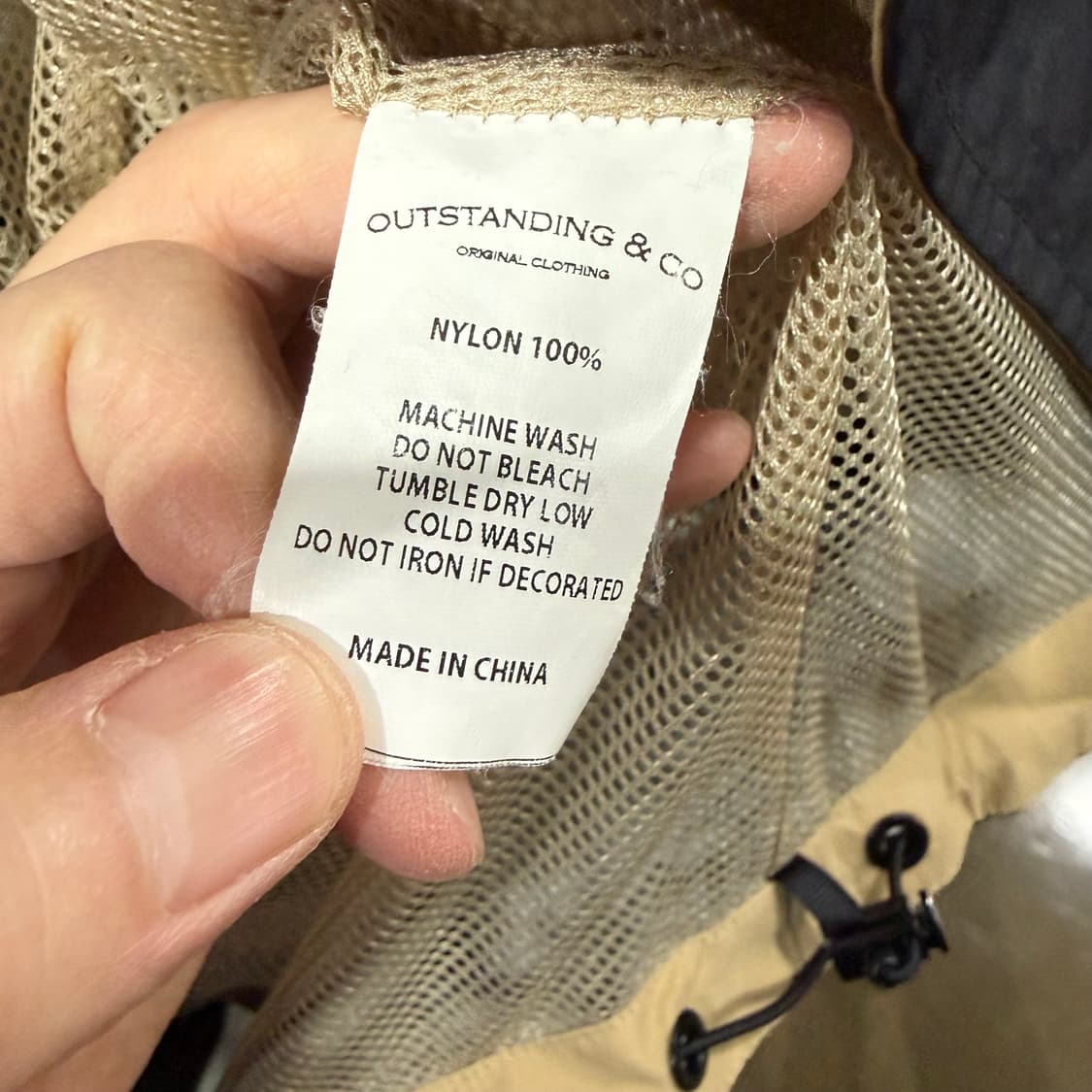 2 아웃스탠딩 나일론 바람막이 헌팅 후드 자켓 상품이미지6