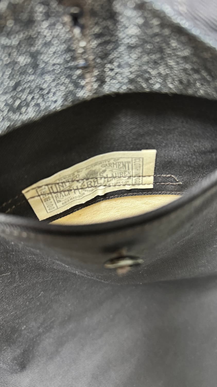 더블알엘 rrl 오피서 치노 코팅 블랙 상품이미지3