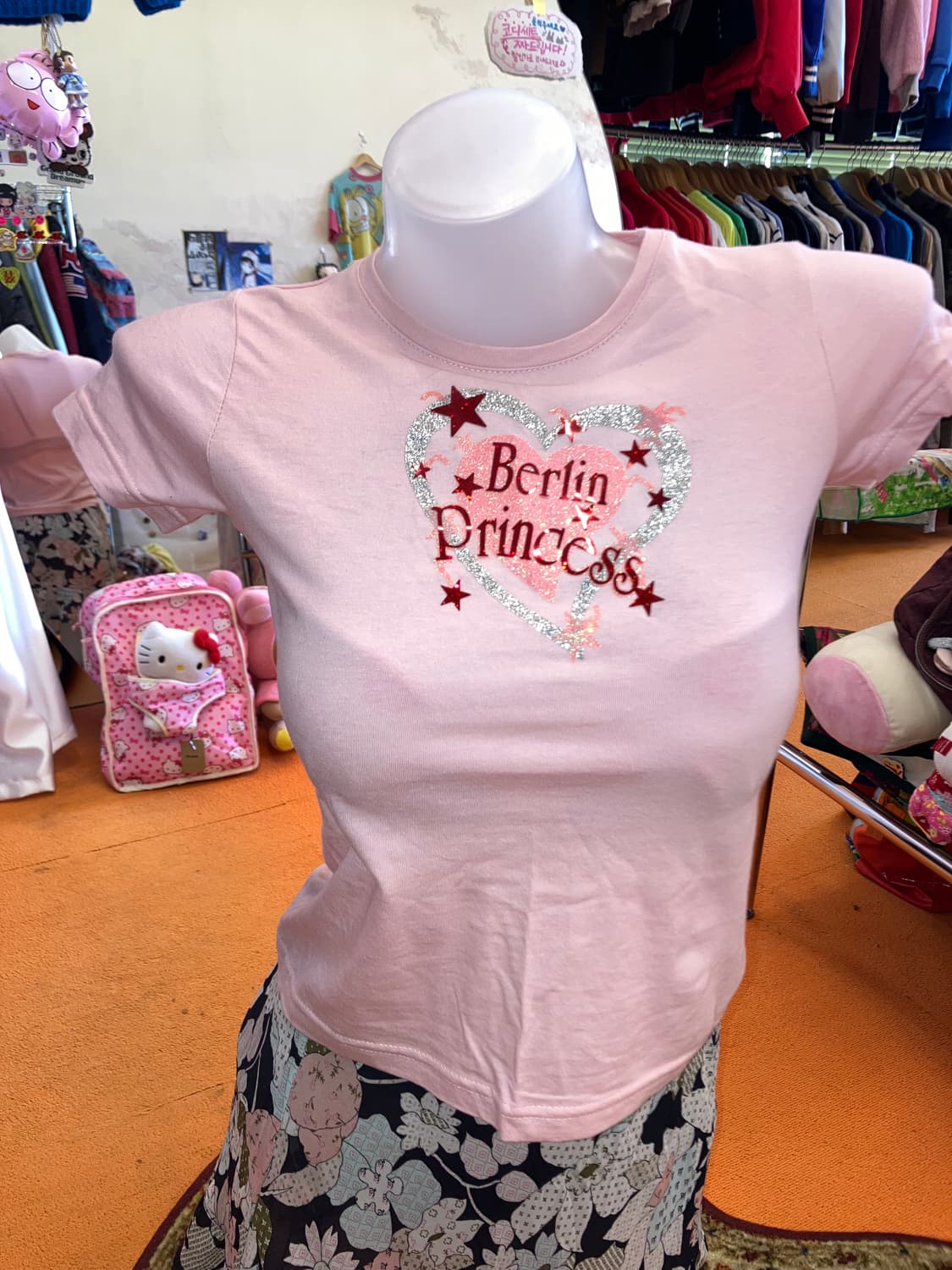 베이비핏 핑크 티셔츠 상품이미지2