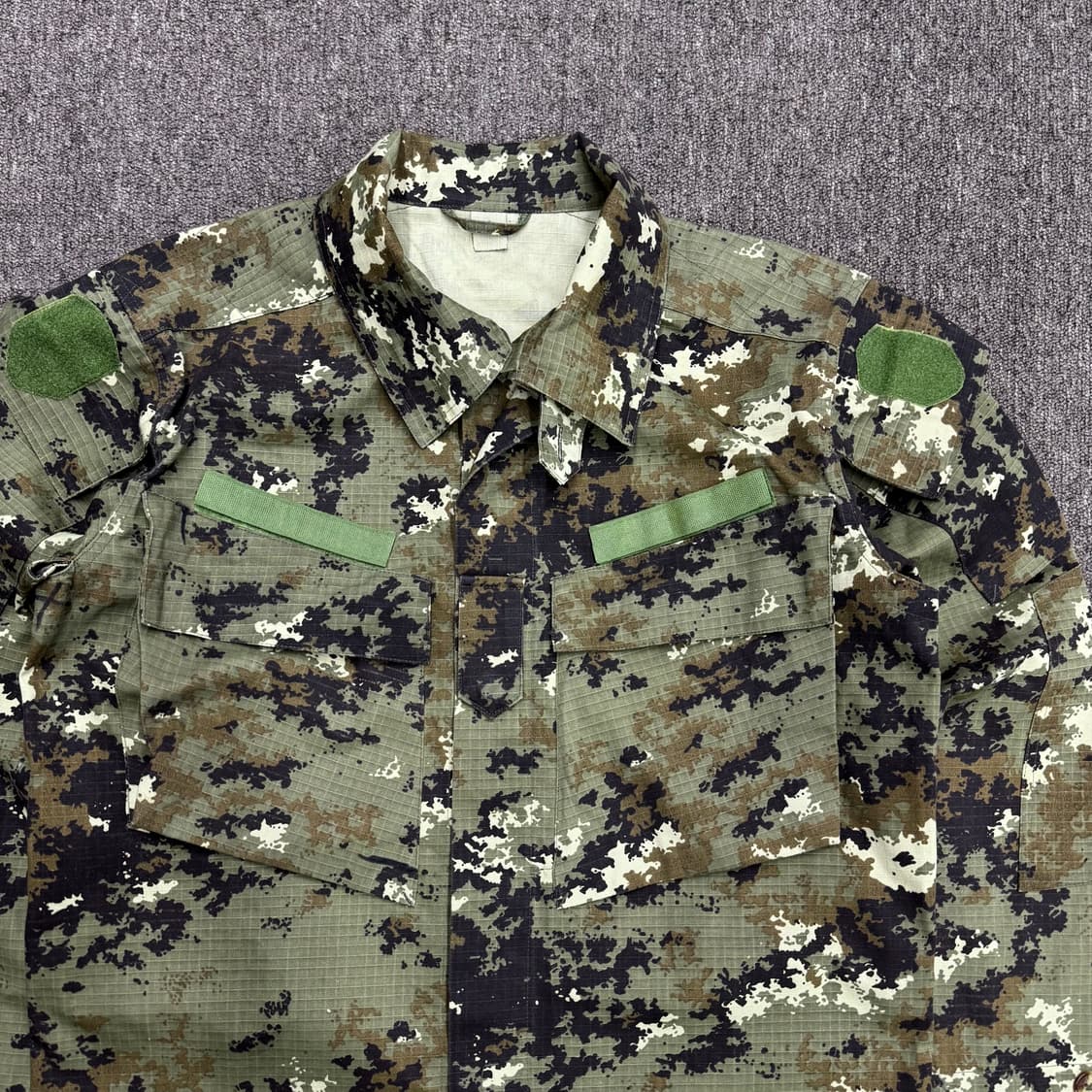 빈티지 디지털 카모 컴뱃 셔츠 (M)  상품이미지2