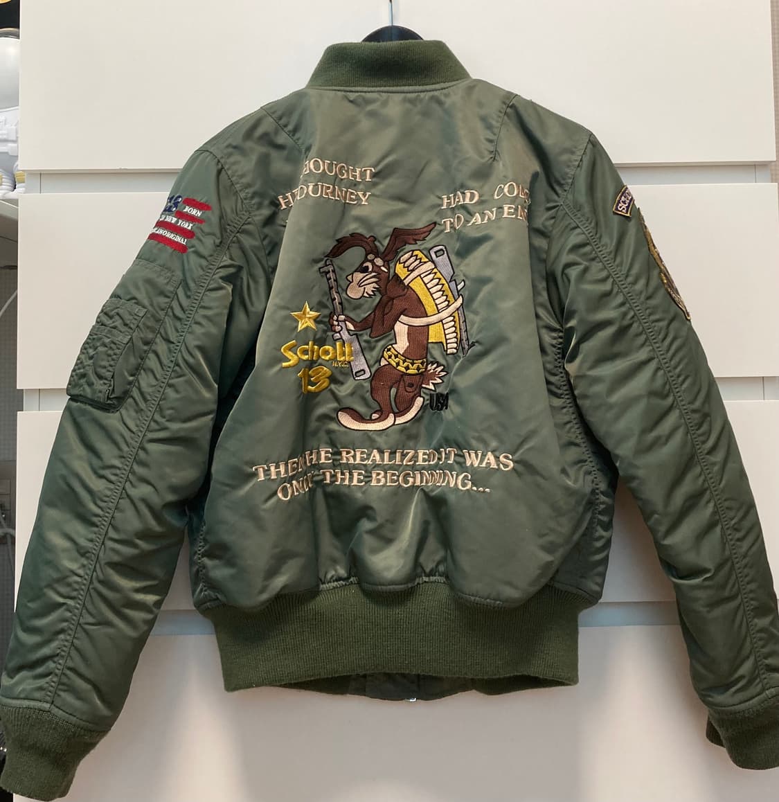 Schott NYC MA-1 봄버 자켓 s 상품이미지2