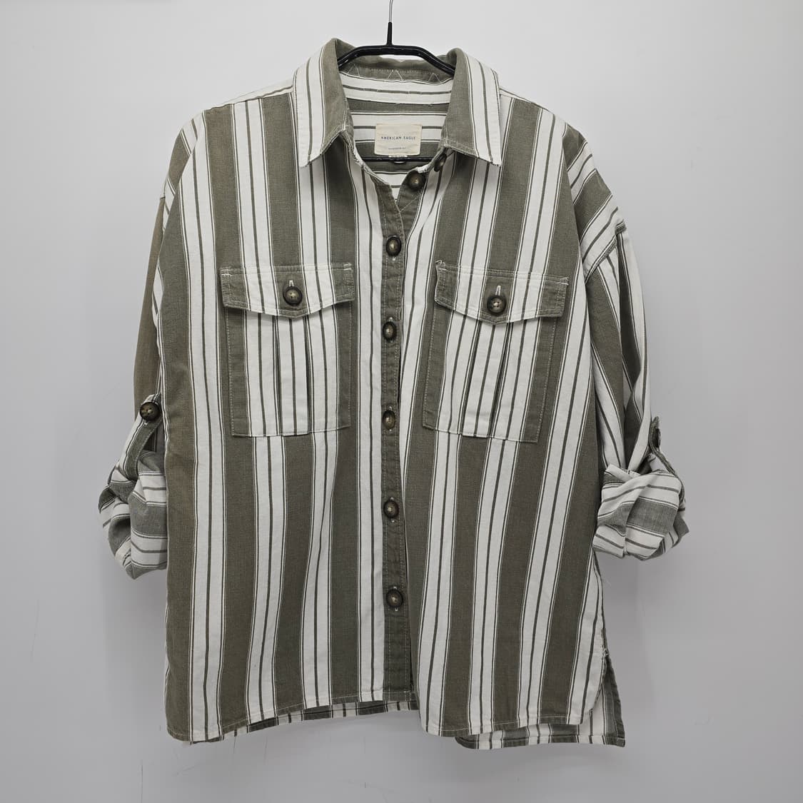 아메리칸이글 스트라이프 오버핏 셔츠  상품이미지9