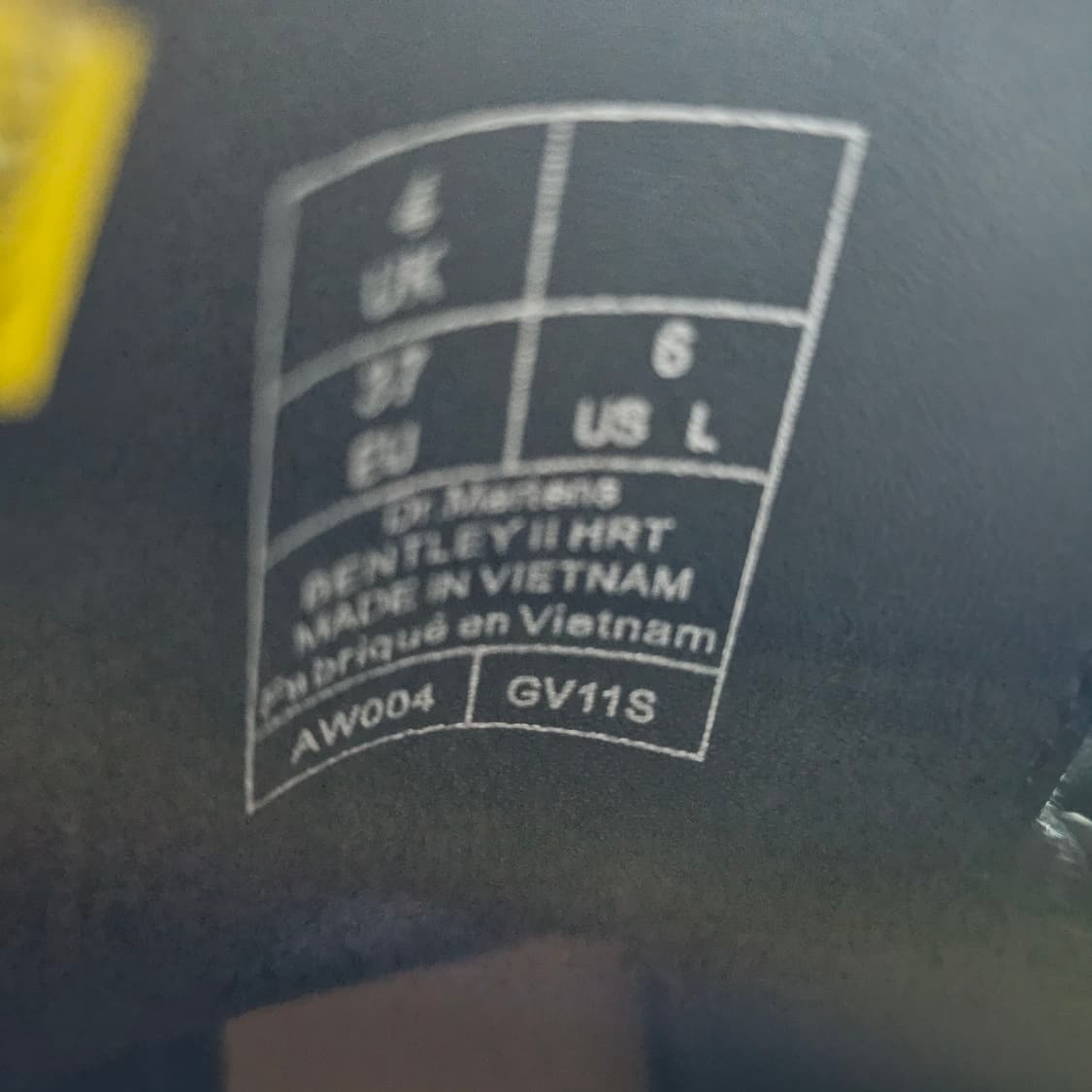 닥터마틴 조이스하트 8홀 워커 AW004 UK4 상품이미지7