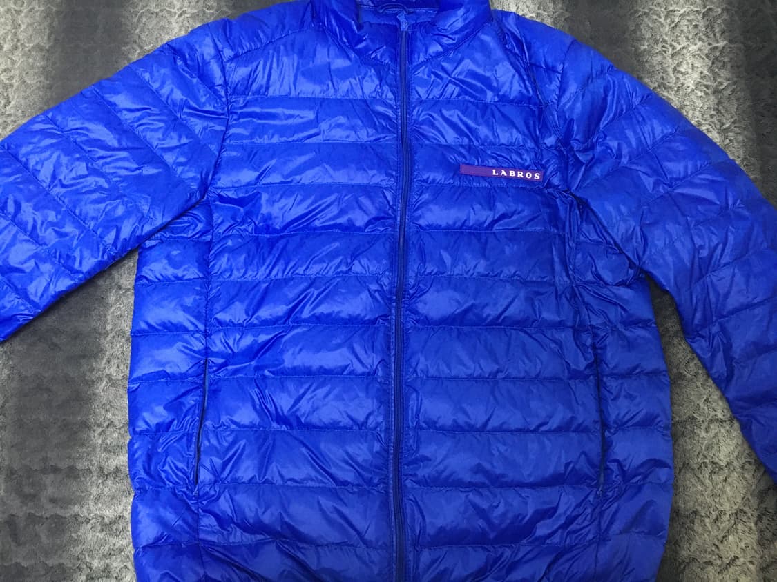 라브로스 경량패딩 블루 L 상품이미지1