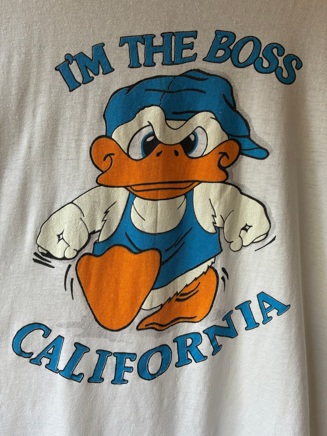 80‘s Vintage California Duck Graphic Tee 상품이미지2