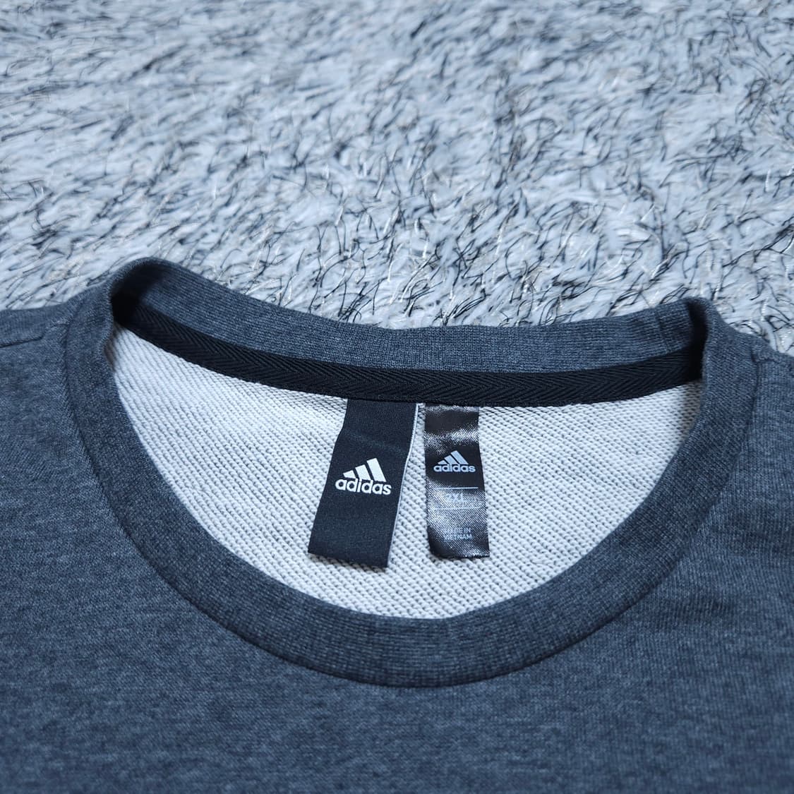 아디다스)110 남자 빅로고 맨투맨티셔츠 / 왕눈이샵 상품이미지7