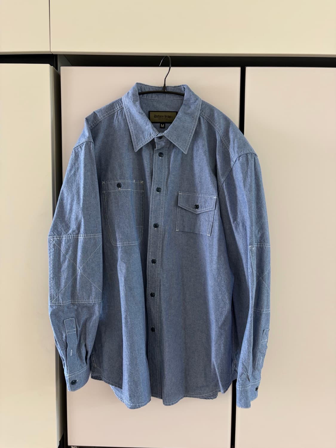 (M)유니폼브릿지 샴브레이 워크 셔츠 상품이미지2