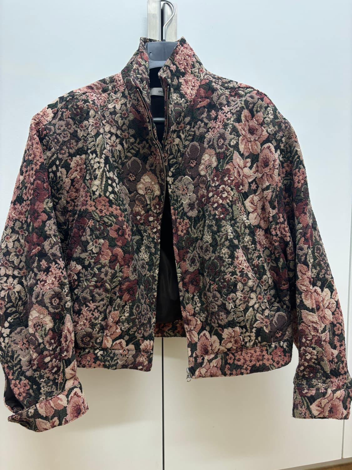 이모멘토 플라워 자카드 블루종 상품이미지4