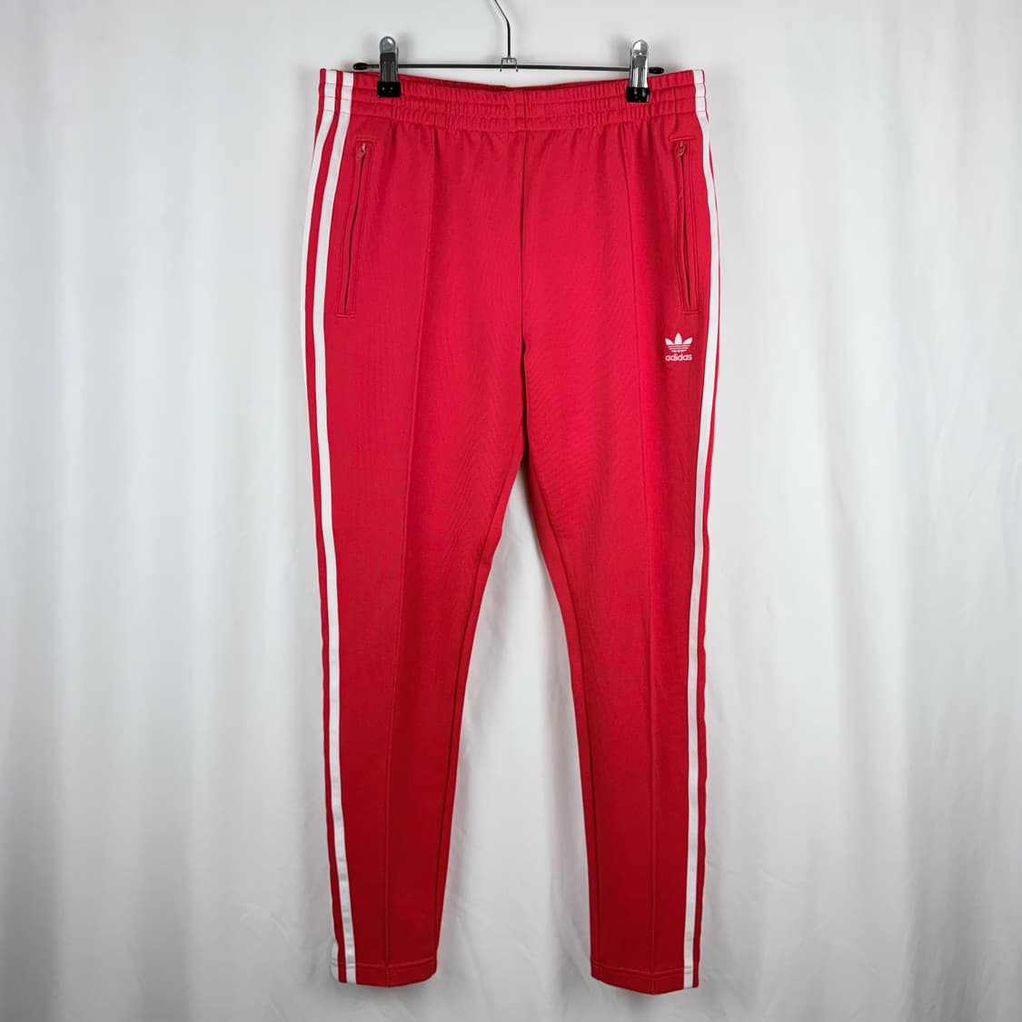 (M) 아디다스 슈퍼스타 트랙 셋업 레드 상품이미지6