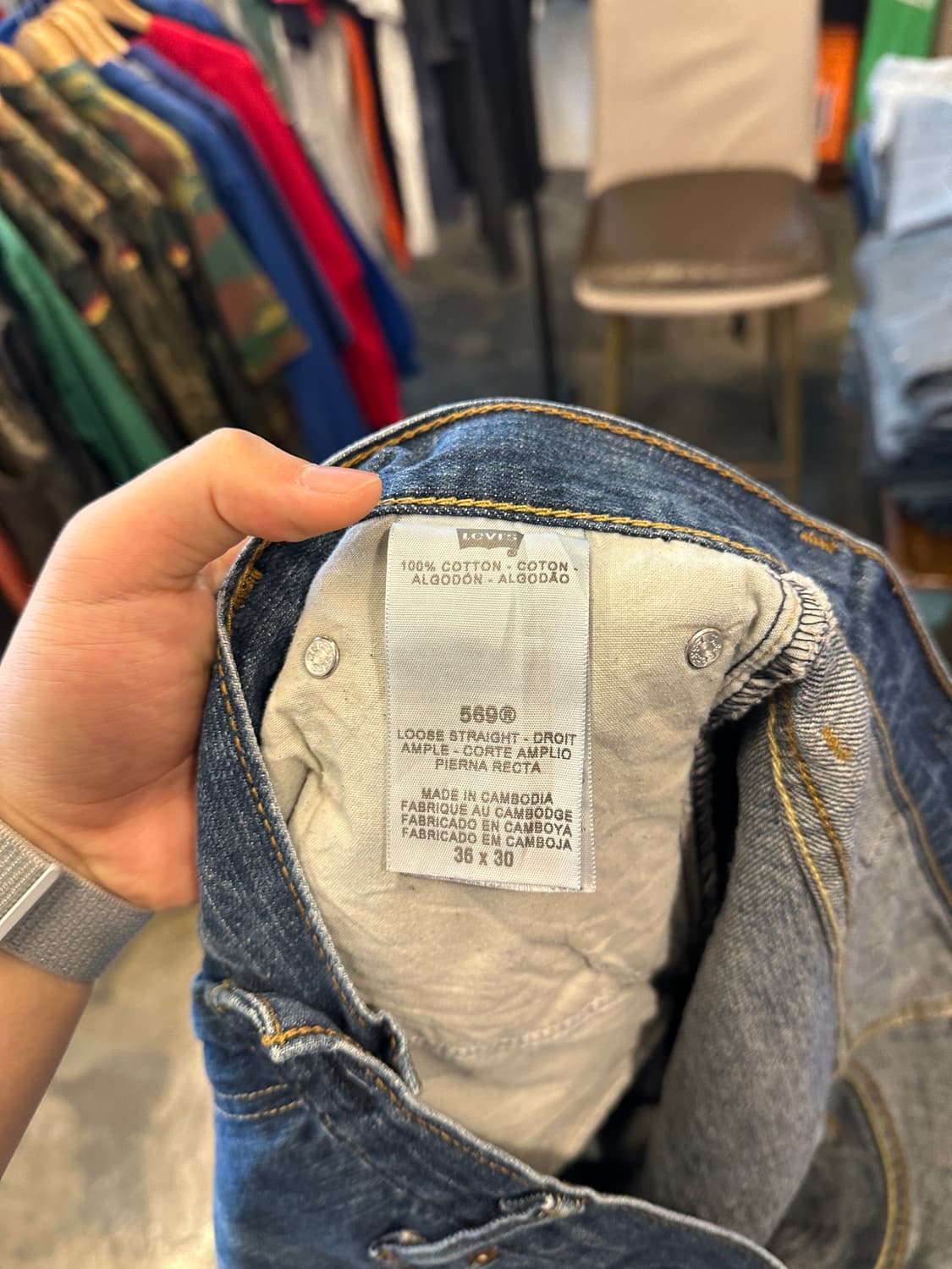 00s Levis 리바이스 569 W36 L30 상품이미지4