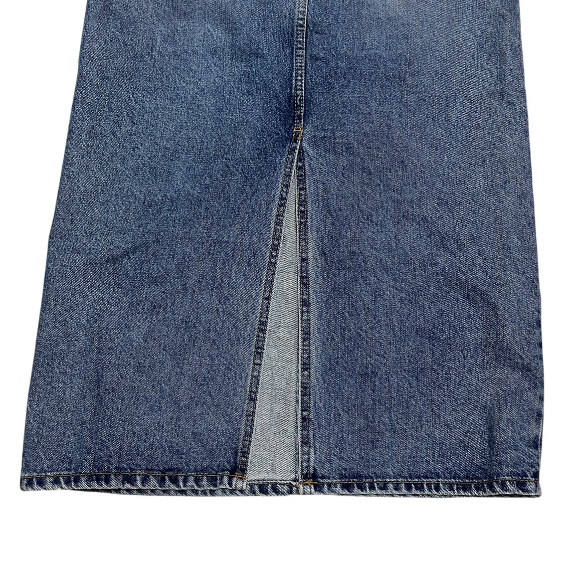 blackup, vintage swim denim midi skirt 상품이미지6