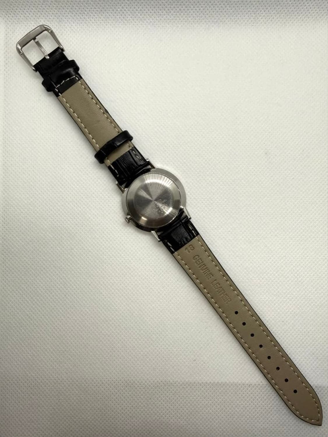 70s 빈티지 세이코 4130 라운드 프레임 쿼츠 시계 상품이미지8