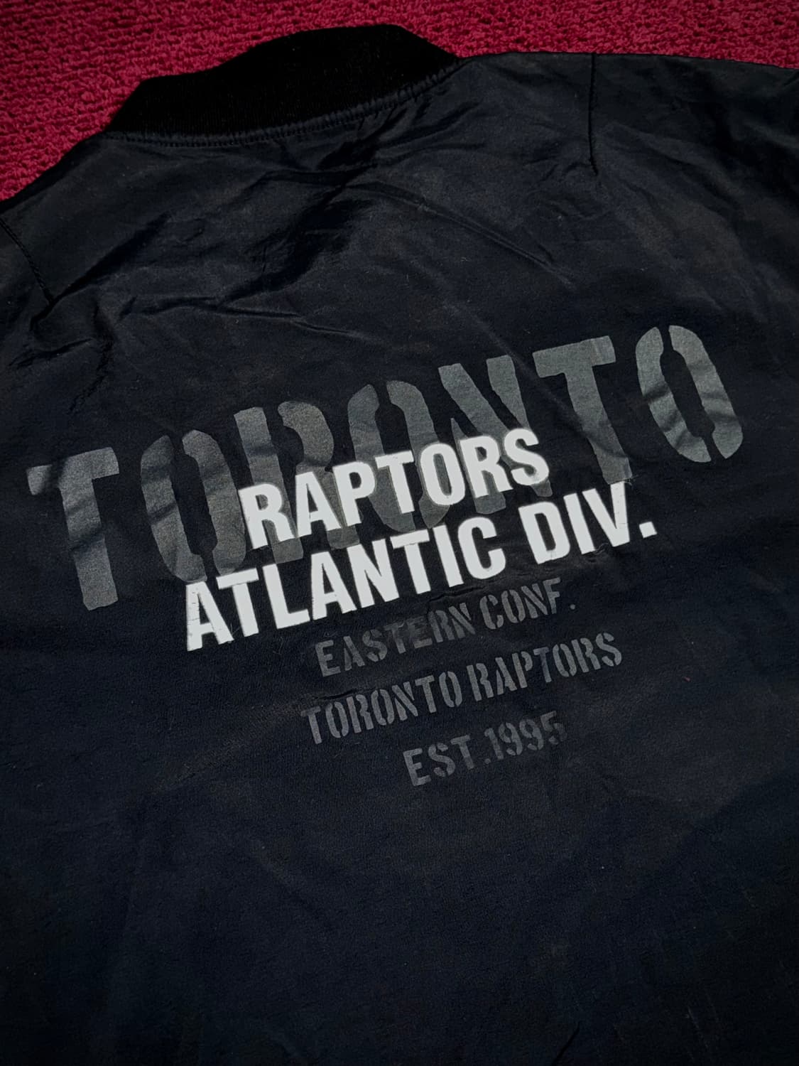 NBA 토론토 랩터스 항공 점퍼 M 상품이미지7