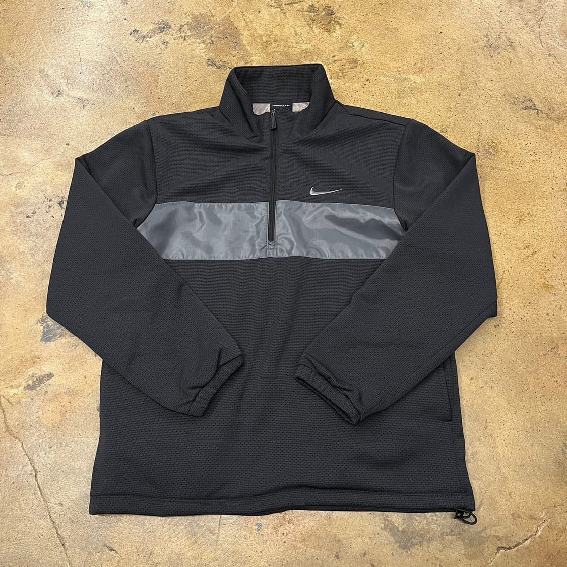[정품/M] 나이키 블랙 하프집업 티셔츠 b8 상품이미지2