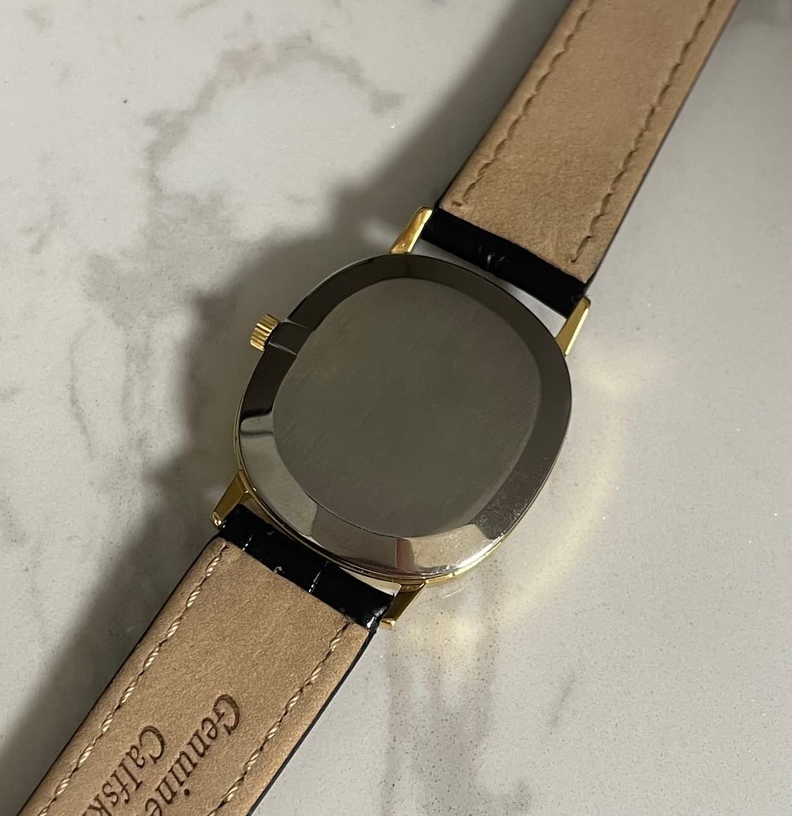 오메가 엘립스 네이비 빈티지 수동 시계 상품이미지3