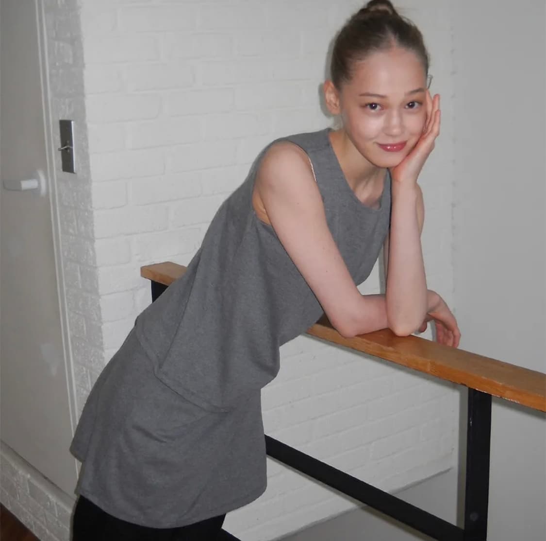 페스토 레이어드 미디 드레스 (다크문) 상품이미지1