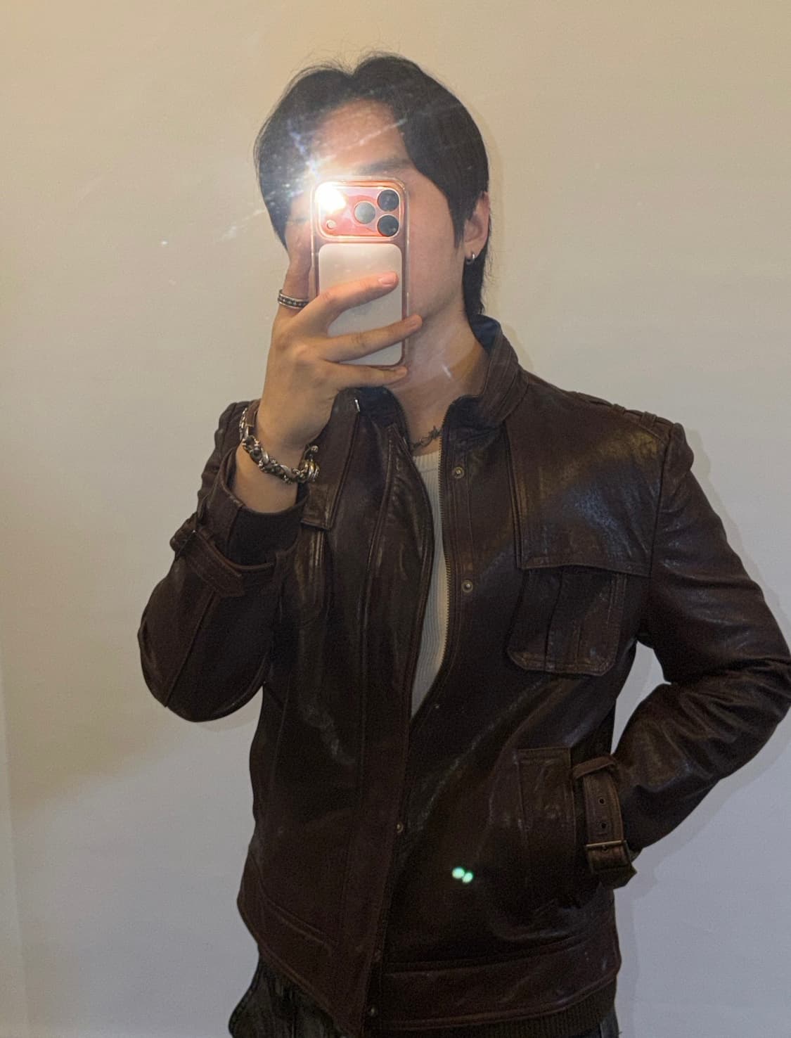 지이크 프리미엄 양가죽 자켓 상품이미지1