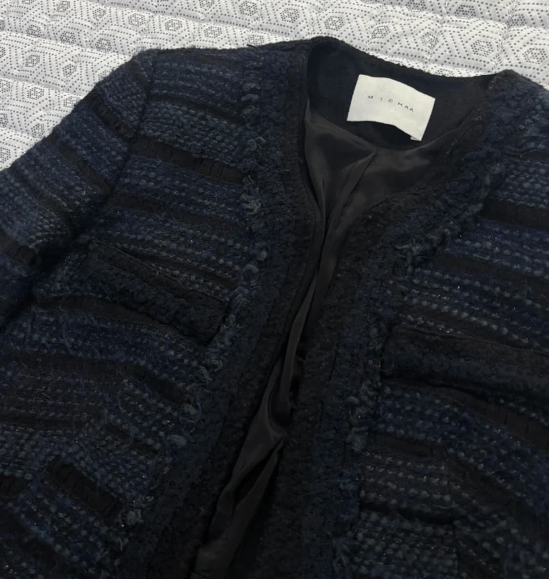 한섬 미샤 트위드 자켓 ~55 상품이미지1