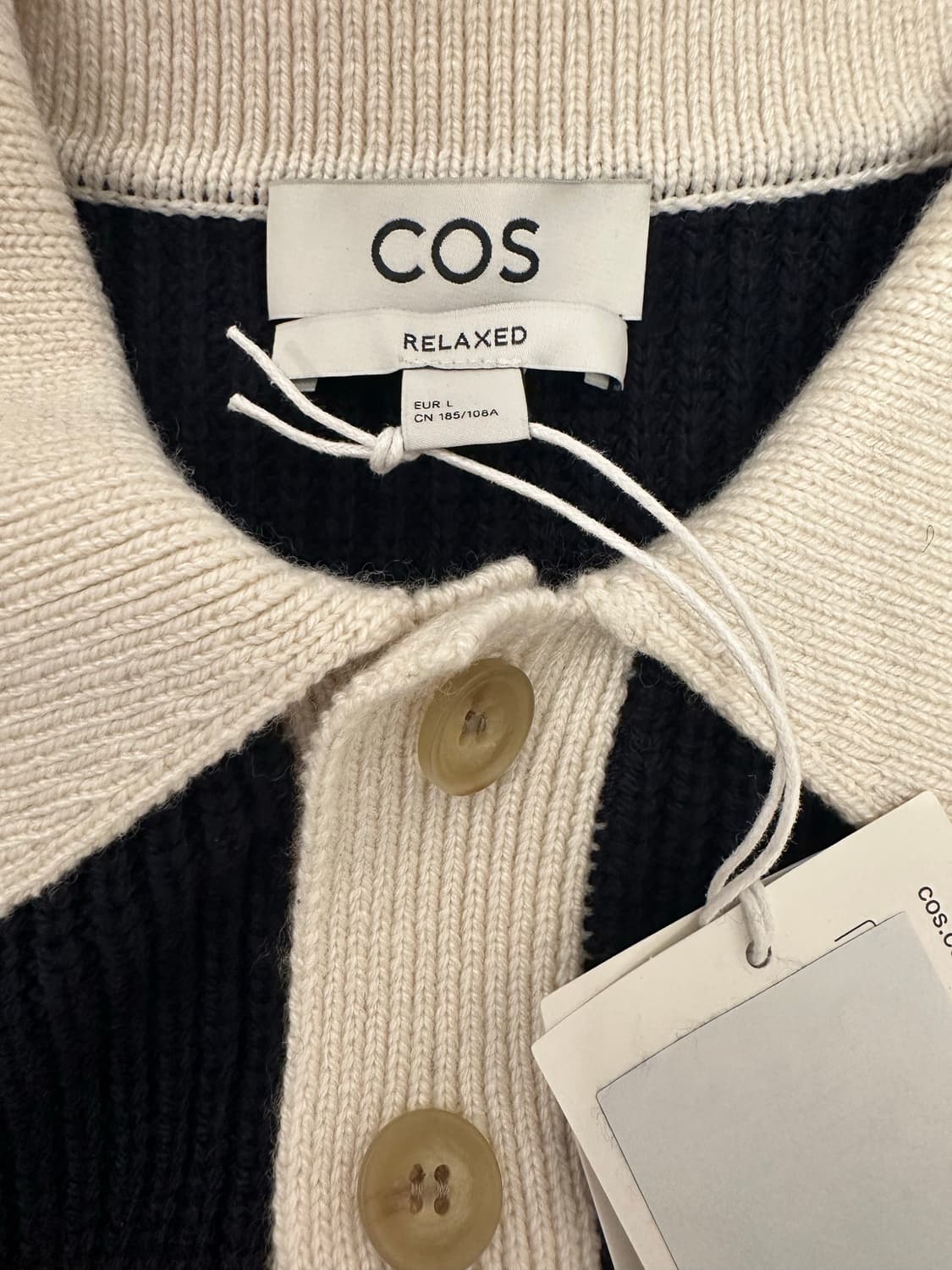 COS 울 블렌드 럭비 폴로 셔츠 상품이미지4