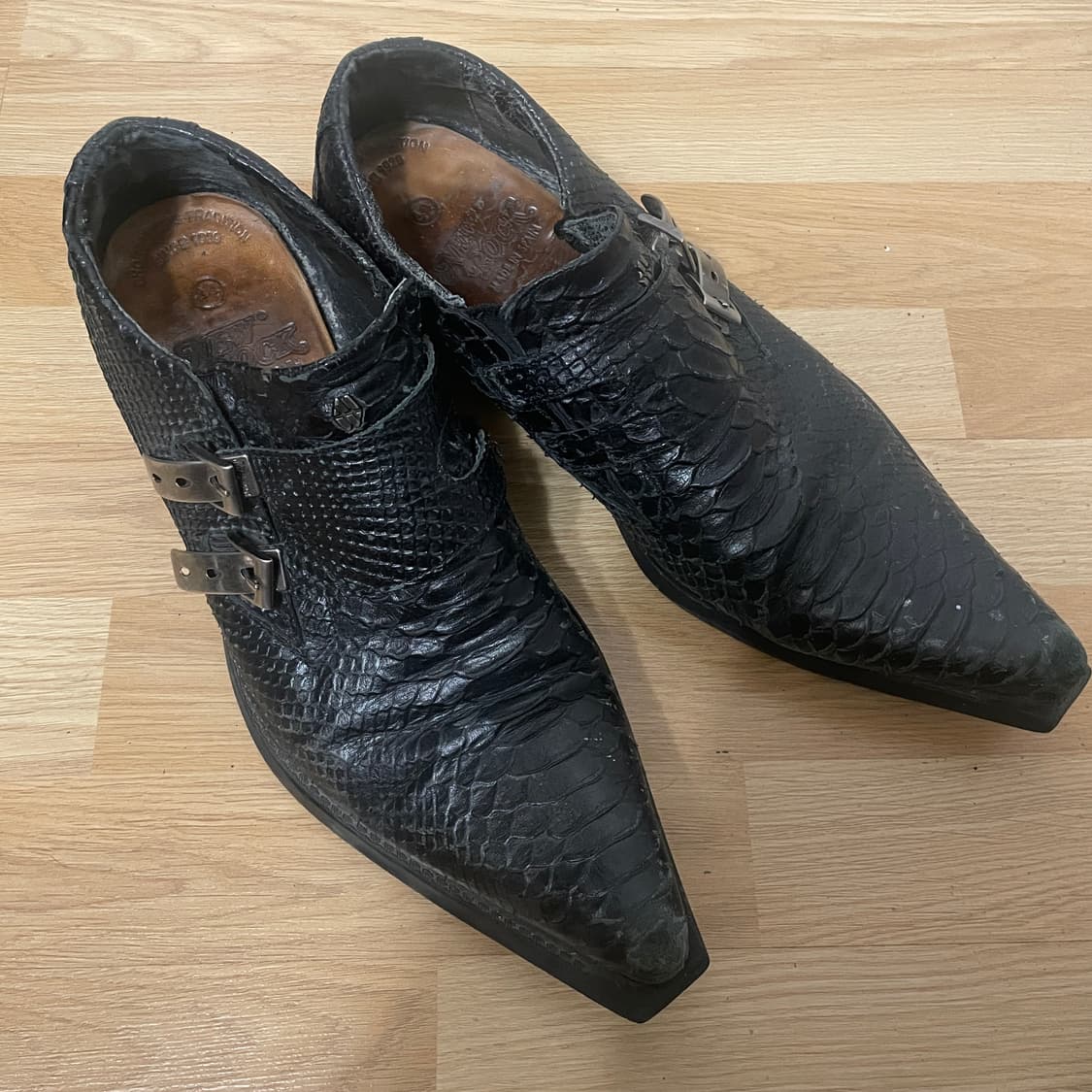 New Rock 파이톤 웨스턴 부츠 상품이미지3