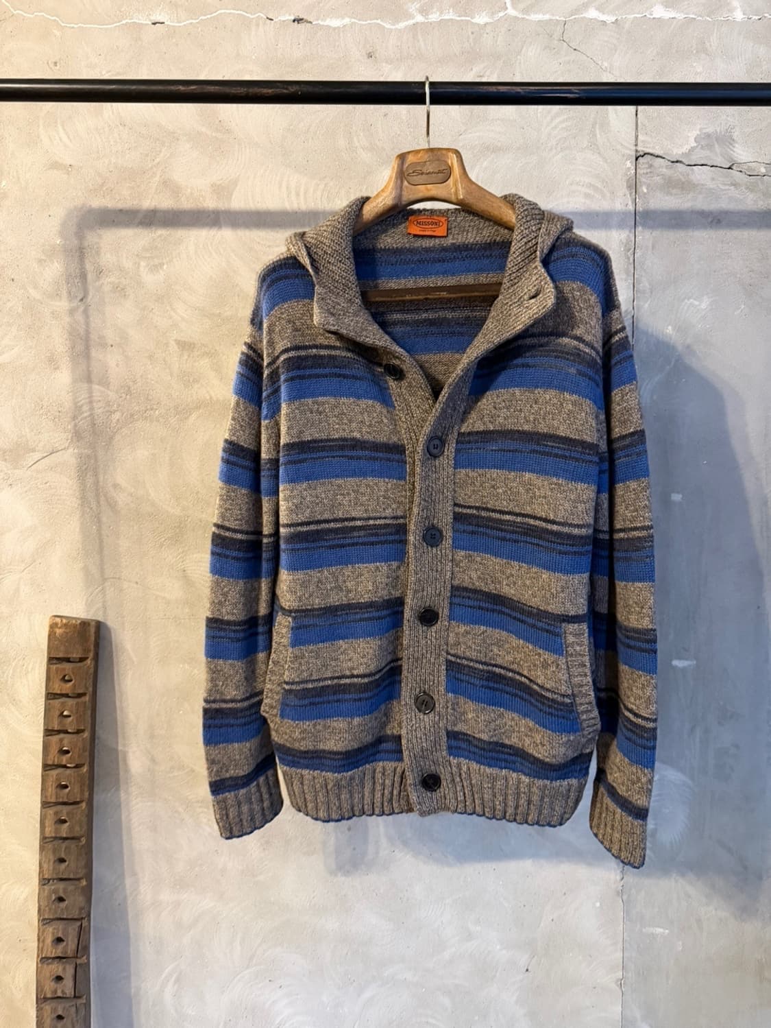 미쏘니 스트라이프 가디건 105 상품이미지1