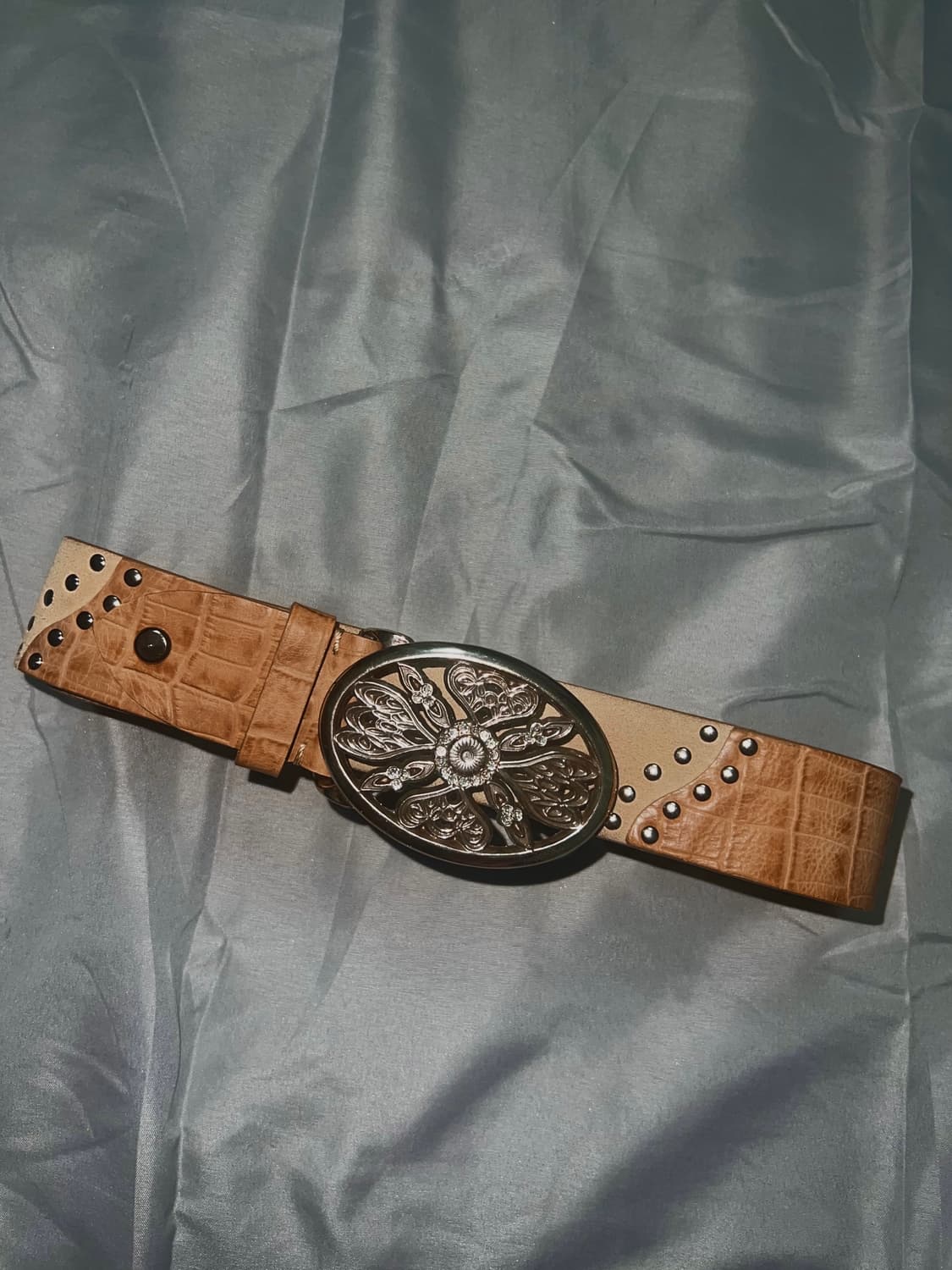 ✨vintage brown western belt y2k✨ 상품이미지2