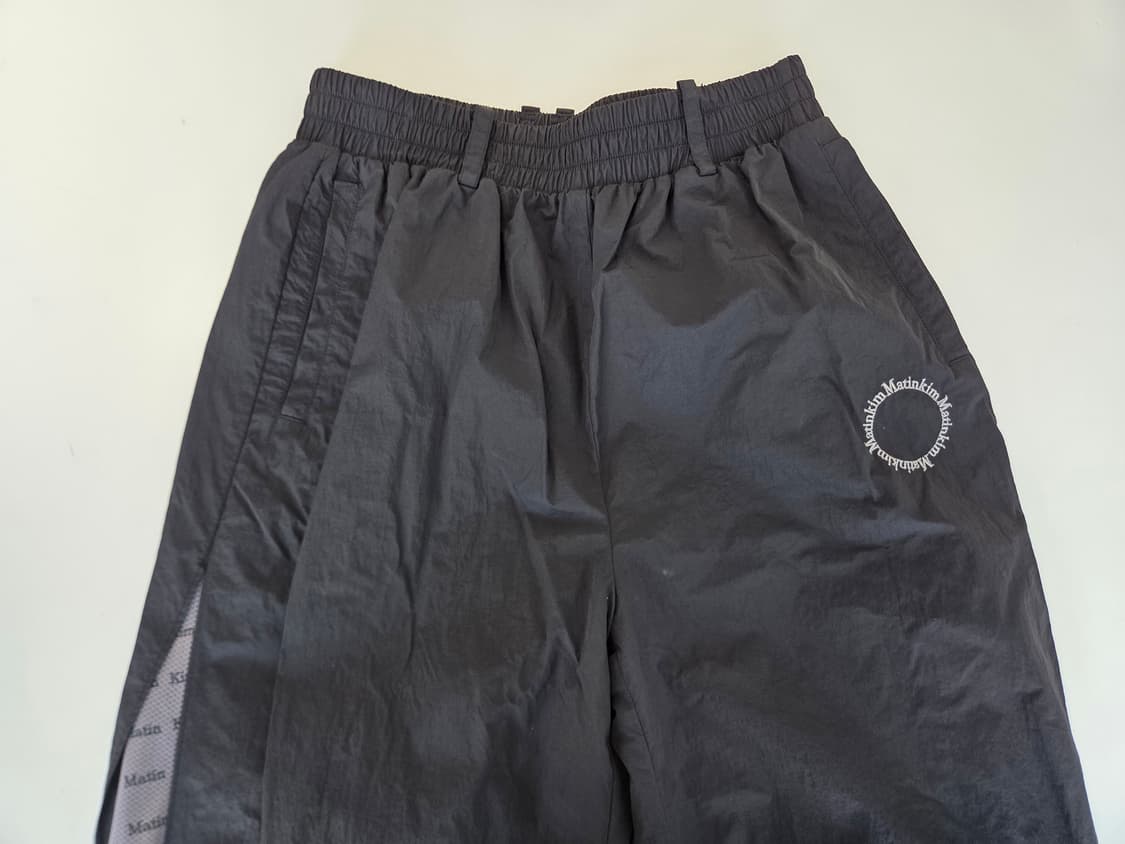 마뗑킴 사이드 컷아웃 레이어드 팬츠 블랙 S 상품이미지3