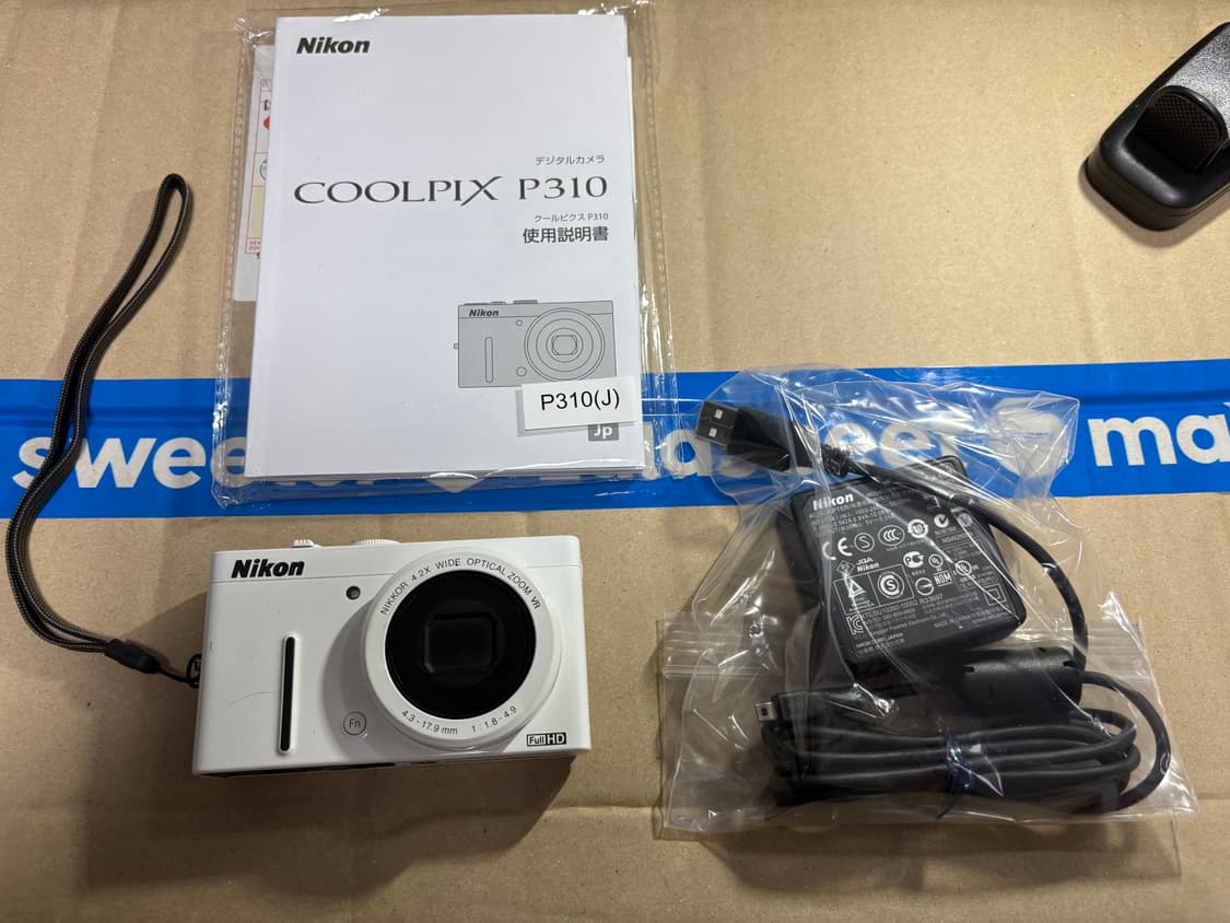 니콘 쿨픽스 p310 화이트 디카 coolpix p310 상품이미지1