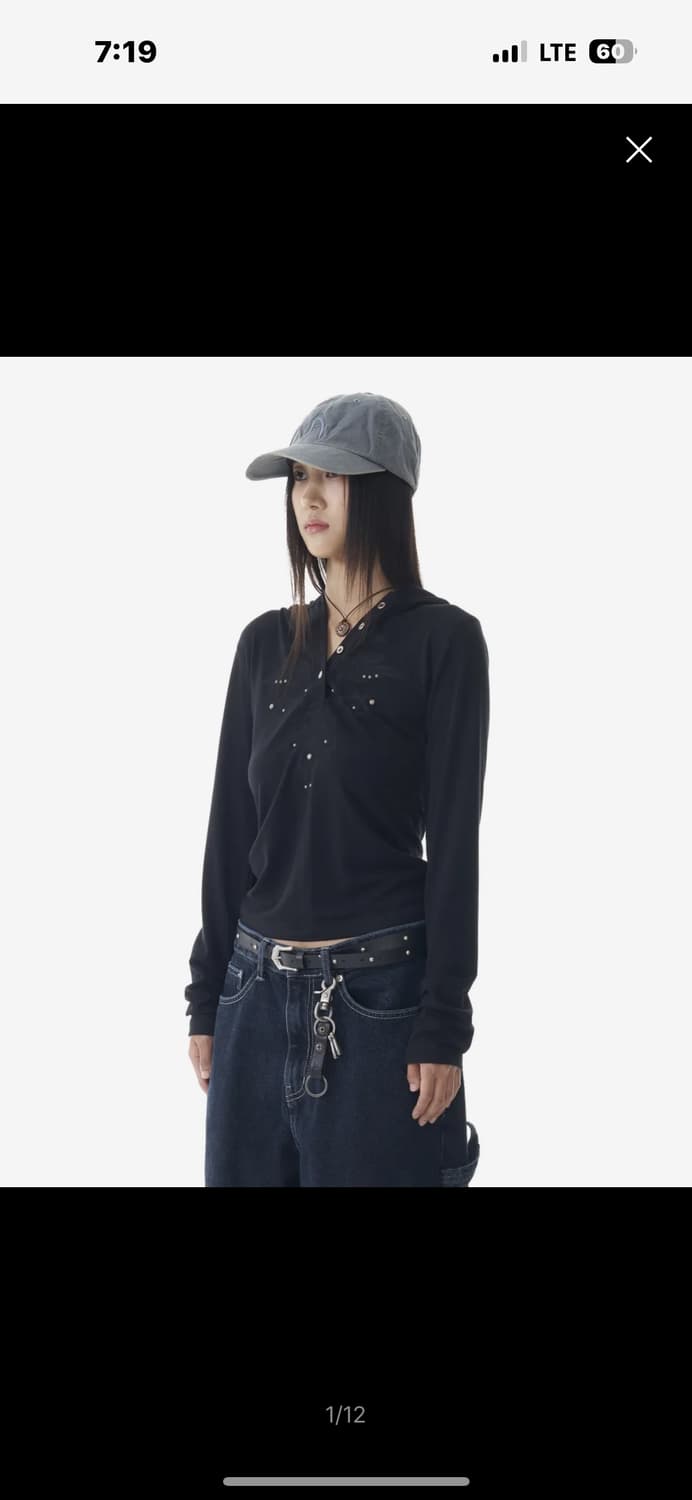 아캄 후드 롱슬리브 상품이미지1