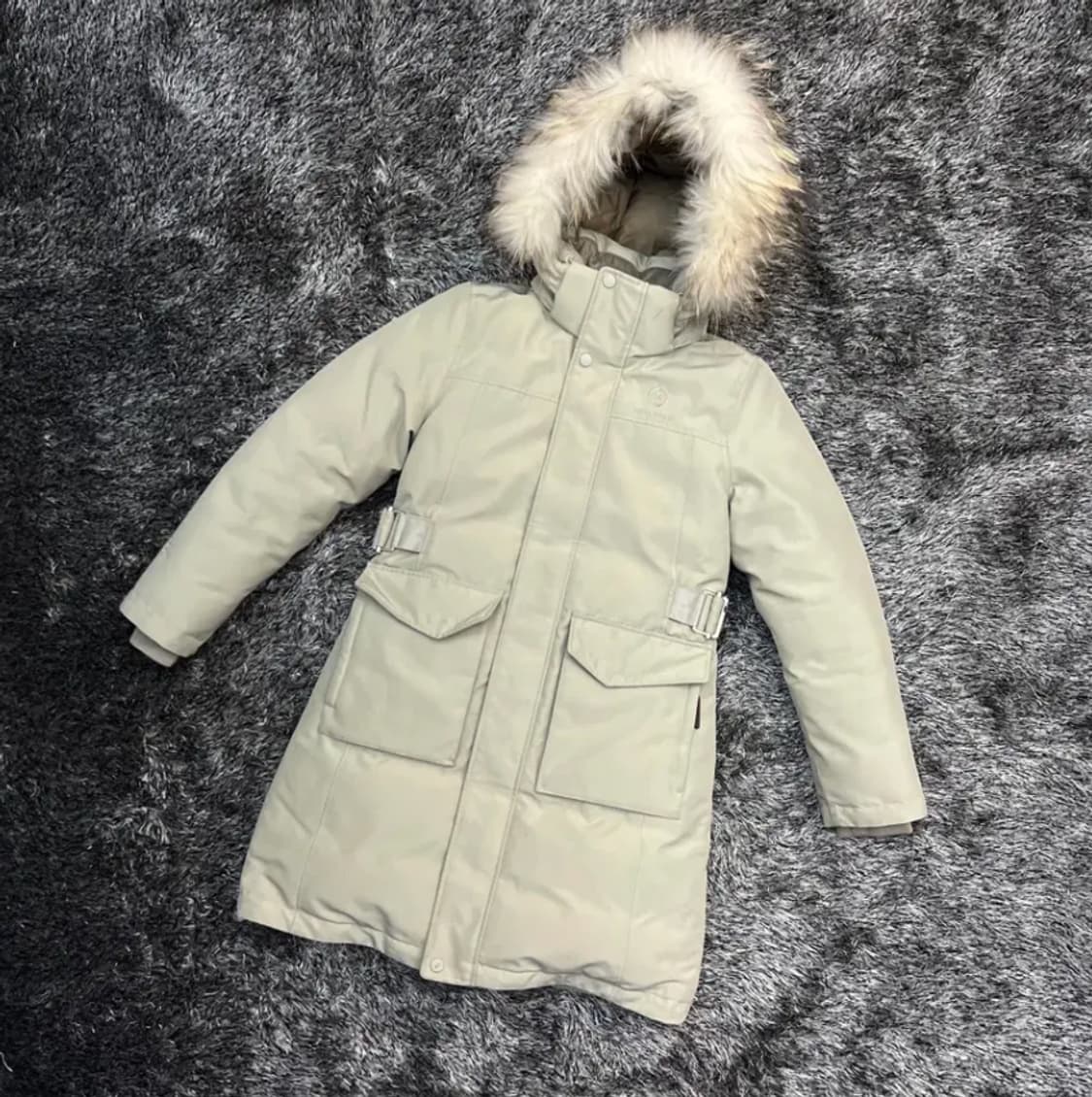 빈폴 여성 벨티드 거위털 롱패딩 (90) 상품이미지1