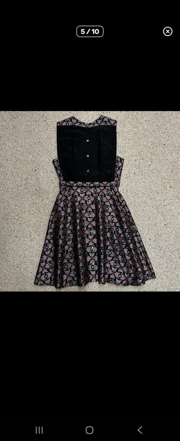 Maison kitsune 메종 키츠네 메탈릭 원피스 상품이미지4