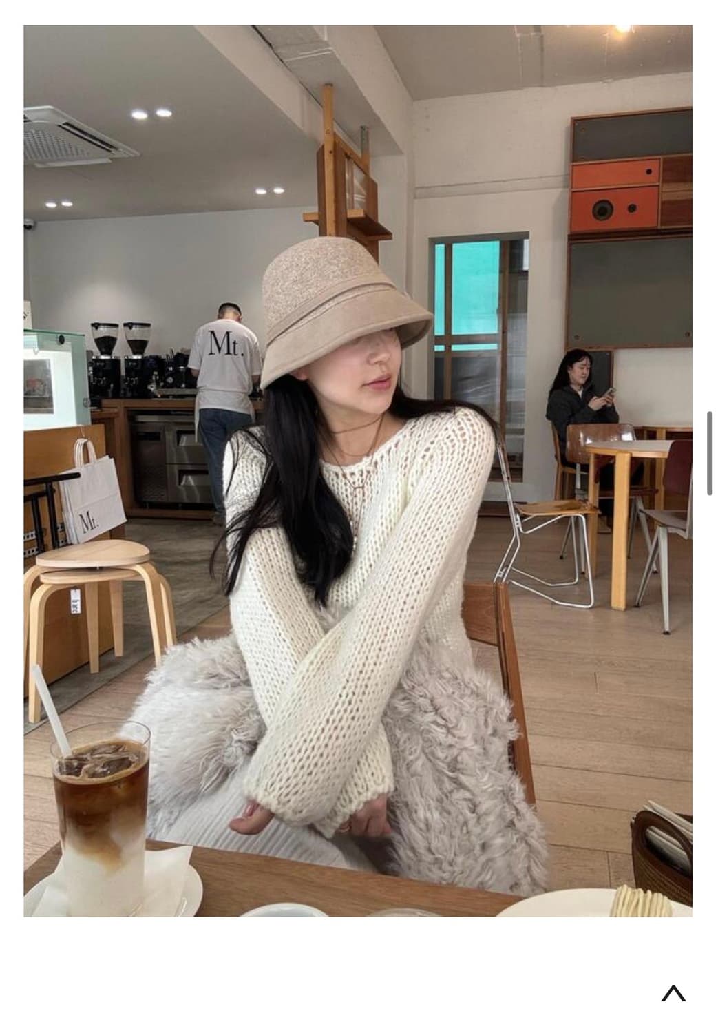 인더바즈 롱보울니트 아이보리 상품이미지3