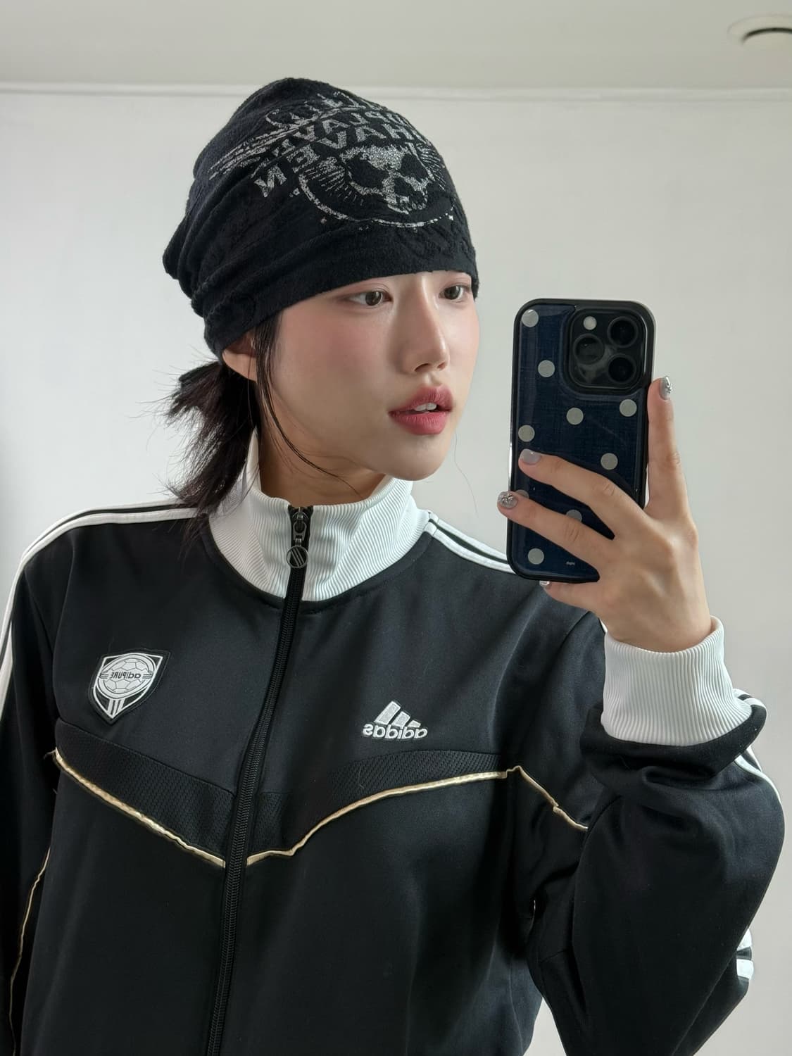 빈티지 스컬 비니 상품이미지3