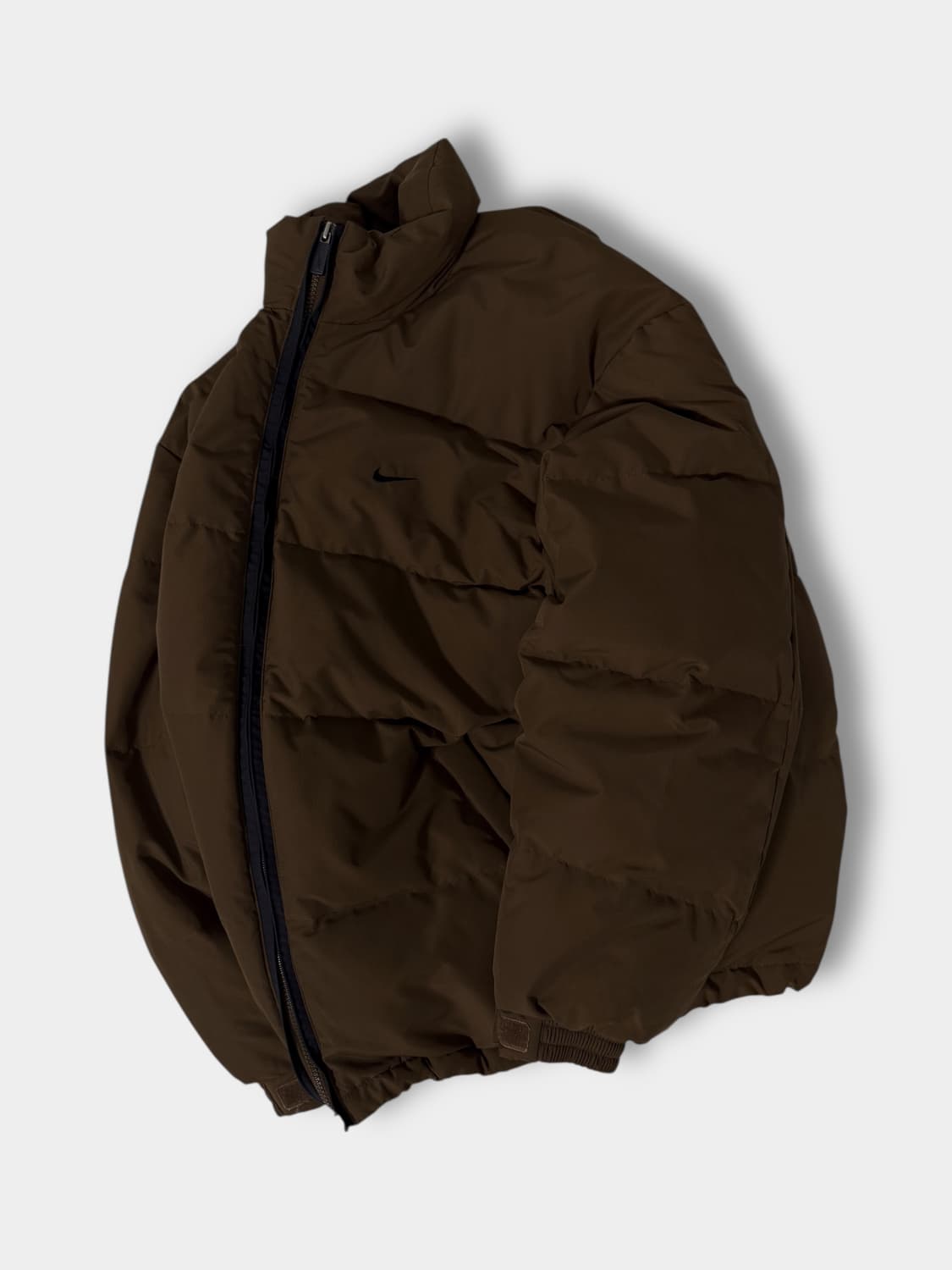 나이키 00‘s 오버핏 딥브라운 스우시 덕다운 푸퍼 패딩 상품이미지2
