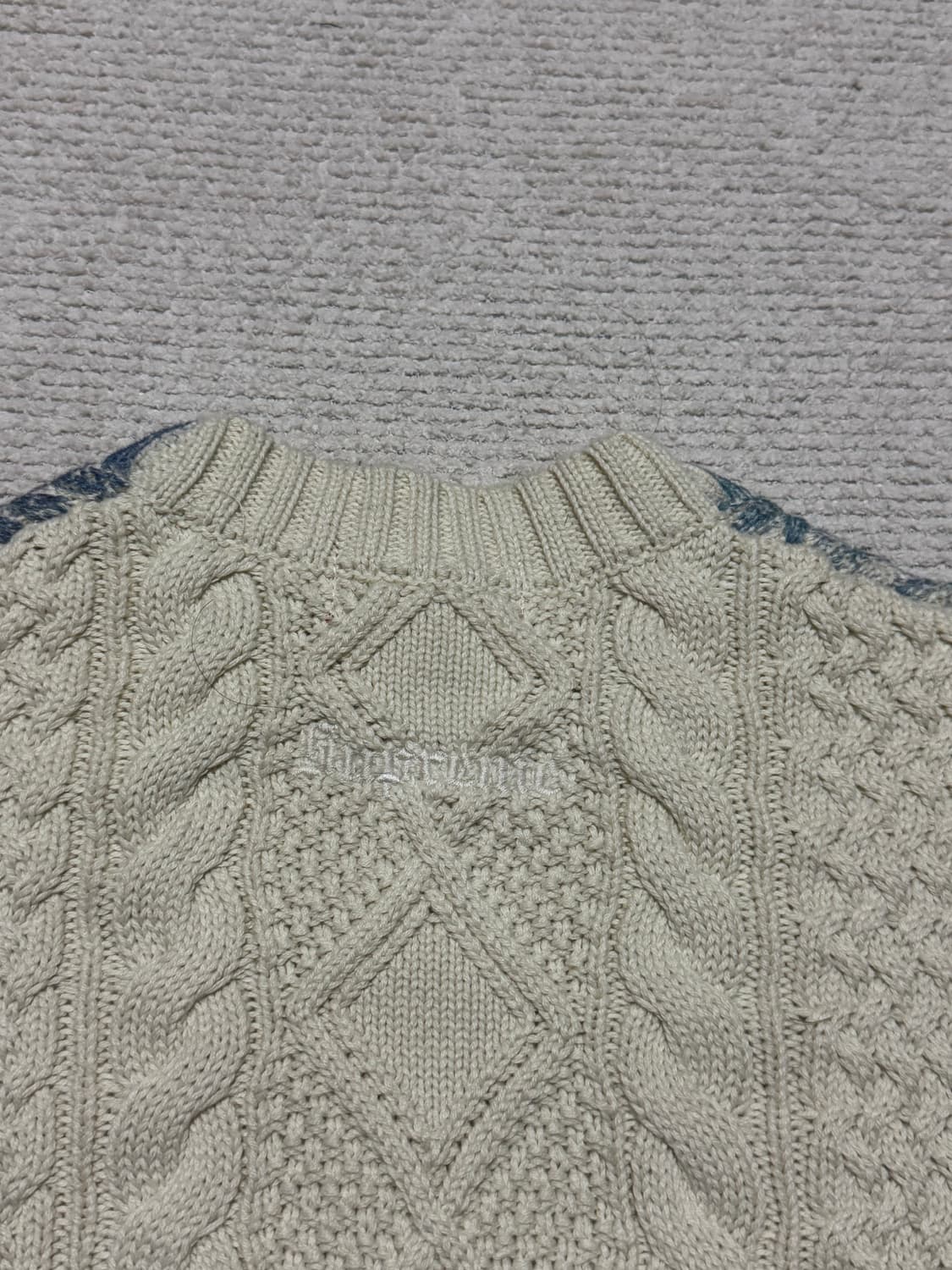 Supreme Kurt Cobain Sweater White M 상품이미지5